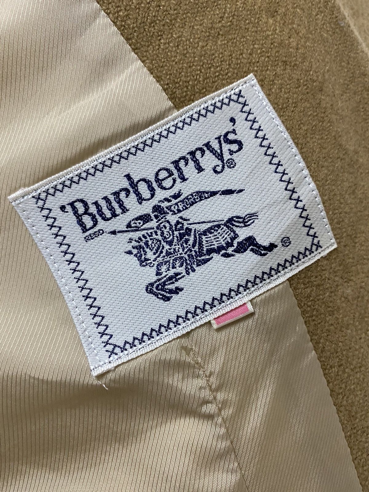 Burberry 🔥 Vintage Burberry's London Wool Cashmere Blazer Coat Size US S / EU 44-46 / 1 - 5 Thumbnail