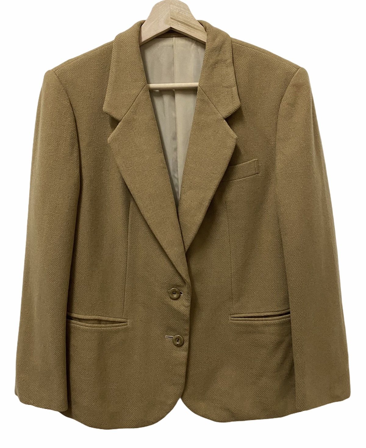 Burberry 🔥 Vintage Burberry's London Wool Cashmere Blazer Coat Size US S / EU 44-46 / 1 - 1 Thumbnail