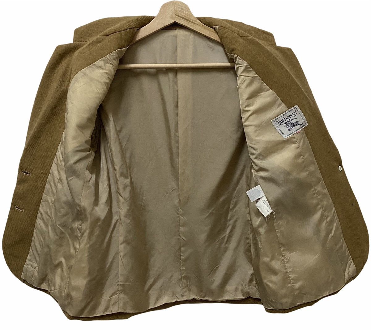 Burberry 🔥 Vintage Burberry's London Wool Cashmere Blazer Coat Size US S / EU 44-46 / 1 - 2 Thumbnail