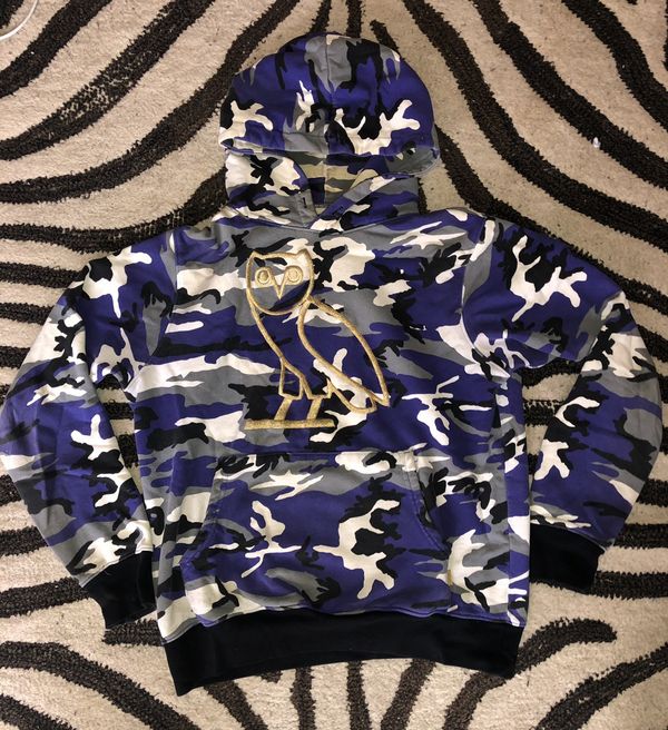 Octobers Very Own Ovo purple camo hoodie Grailed