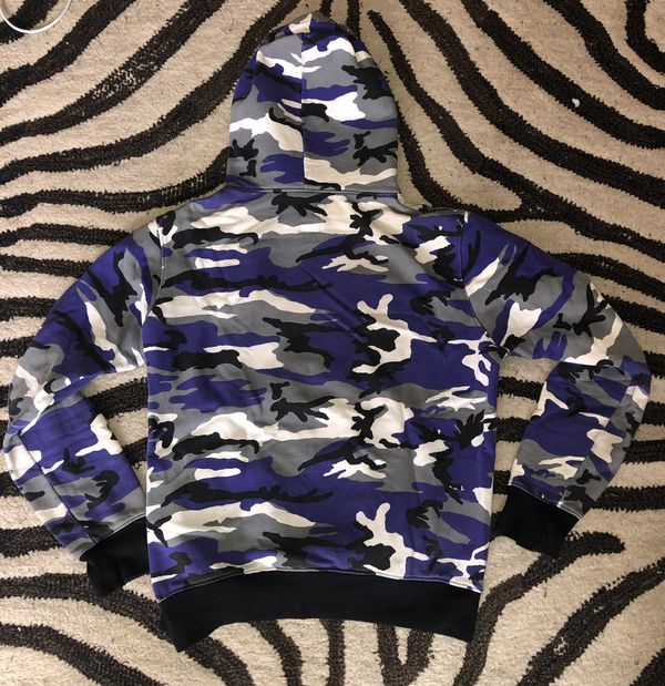Ovo camo hoodie top