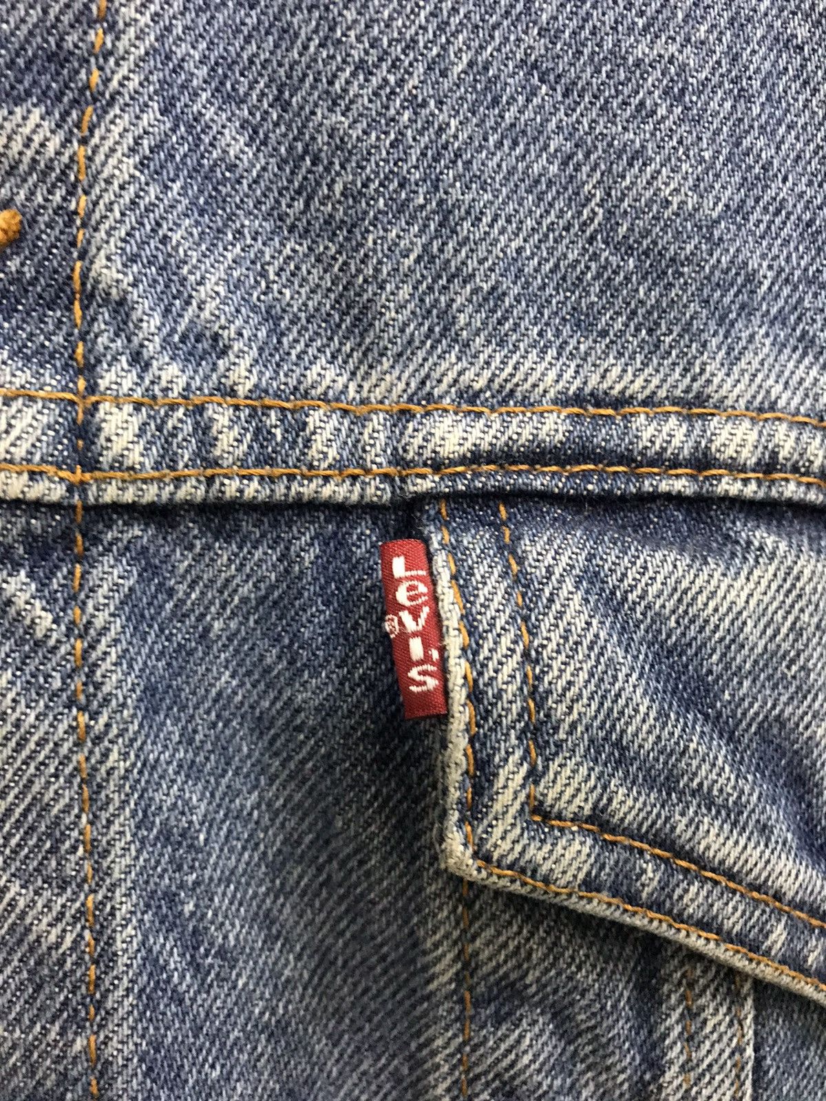 Levi's × Levi's Vintage Clothing × Vintage Vintage Levis Denim Trucker Jacket Size US XL / EU 56 / 4 - 5 Thumbnail