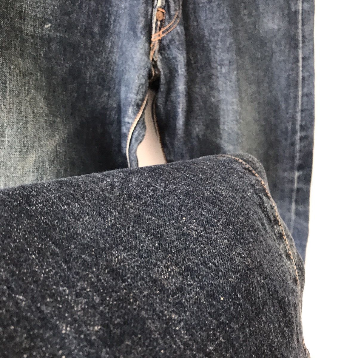 Evisu Authentic Vintage Evis Evisu Cinch Back Selvedge Denim Japan Size US 32 / EU 48 - 16 Thumbnail