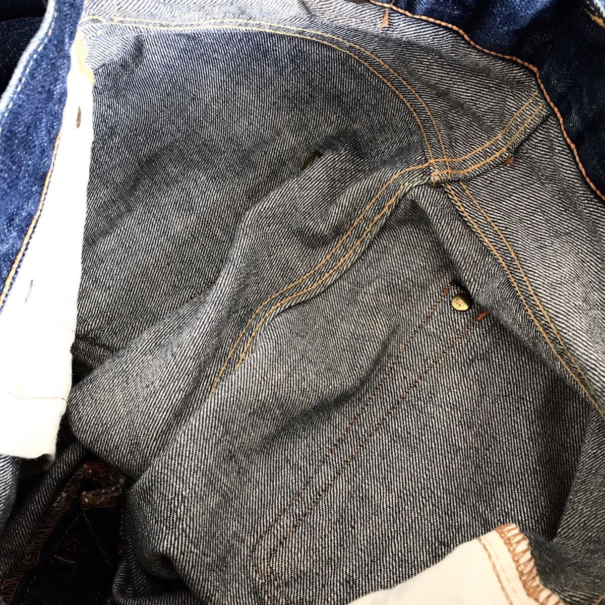 Evisu Authentic Vintage Evis Evisu Cinch Back Selvedge Denim Japan Size US 32 / EU 48 - 17 Thumbnail