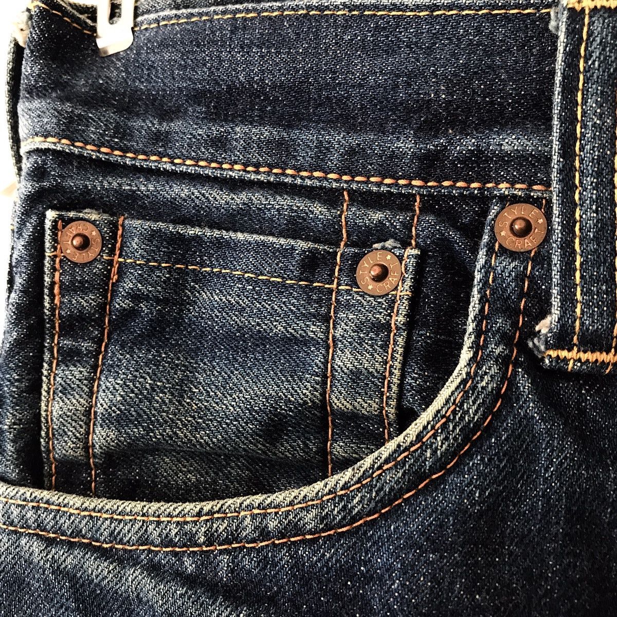 Evisu Authentic Vintage Evis Evisu Cinch Back Selvedge Denim Japan Size US 32 / EU 48 - 6 Thumbnail