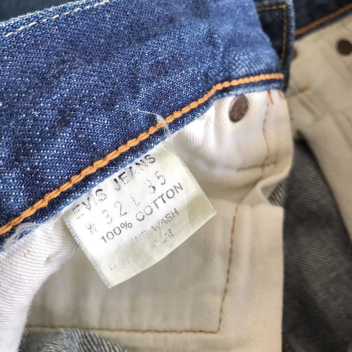Evisu Authentic Vintage Evis Evisu Cinch Back Selvedge Denim Japan Size US 32 / EU 48 - 11 Thumbnail
