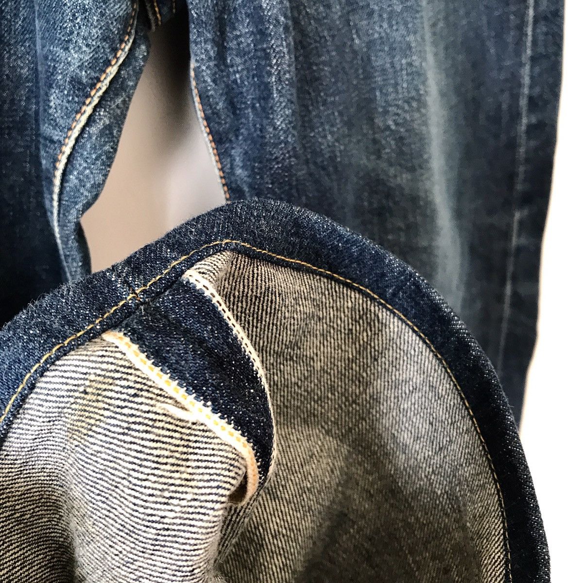 Evisu Authentic Vintage Evis Evisu Cinch Back Selvedge Denim Japan Size US 32 / EU 48 - 9 Thumbnail