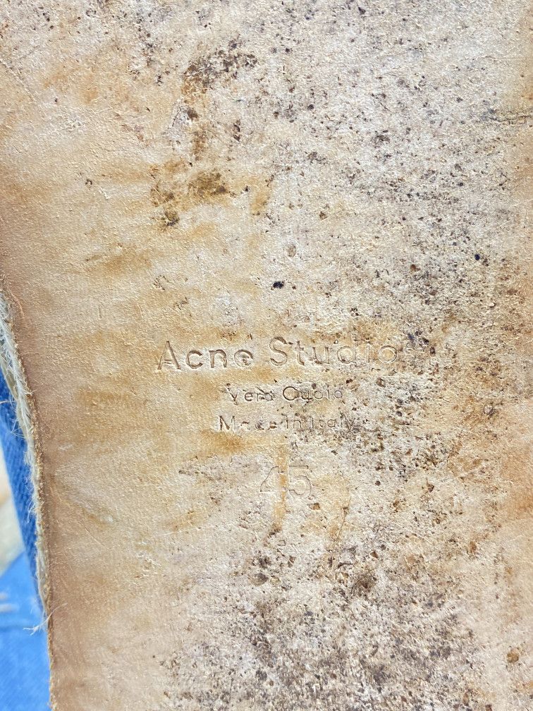 Acne Studios Denim Espadrilles Size US 11 / EU 44 - 8 Thumbnail