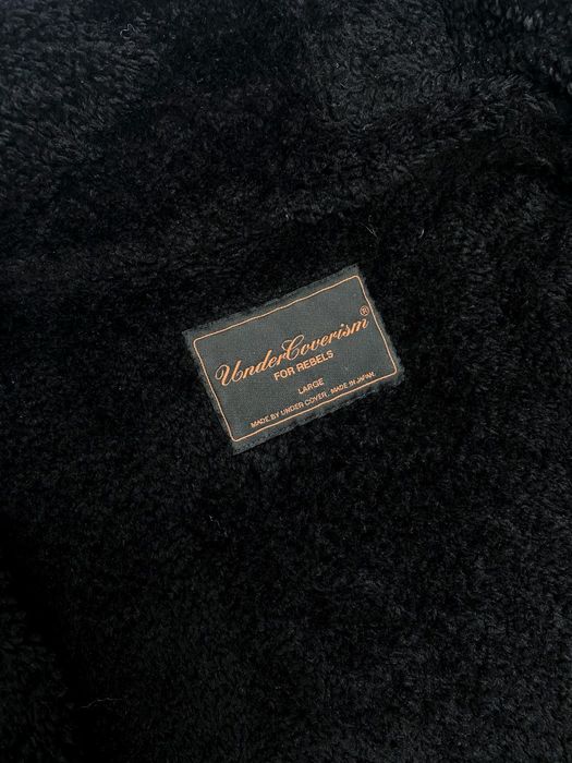 Undercover AW02 Witch's Cell Velour Shearling Jacket | Grailed