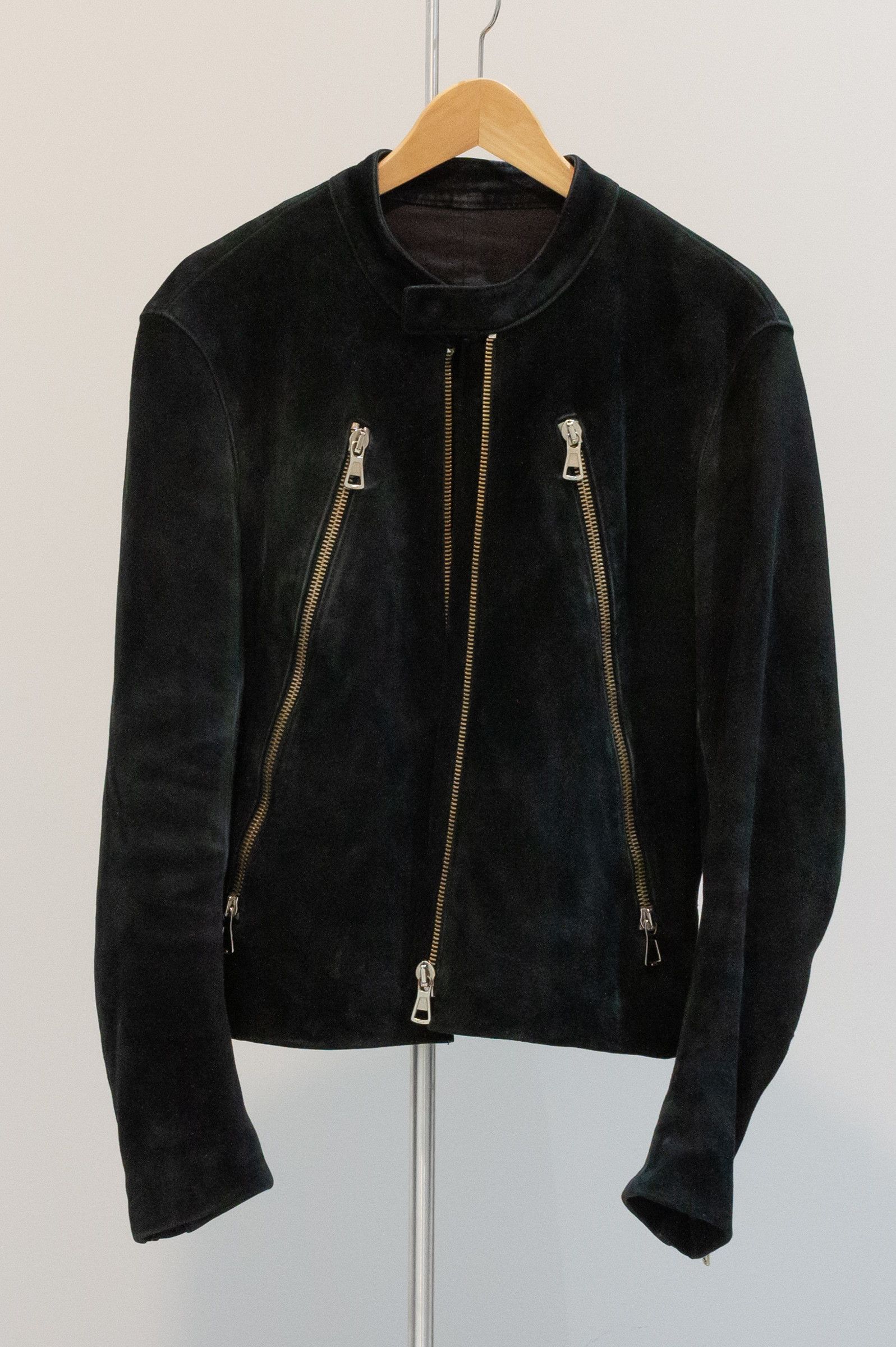 Maison Margiela 5 Zip Leather Jacket | Grailed