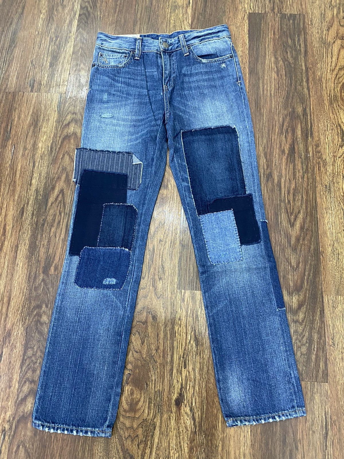 Polo Ralph Lauren POLO RALPH LAUREN Distressed Jeans Size US 27 - 1 Thumbnail