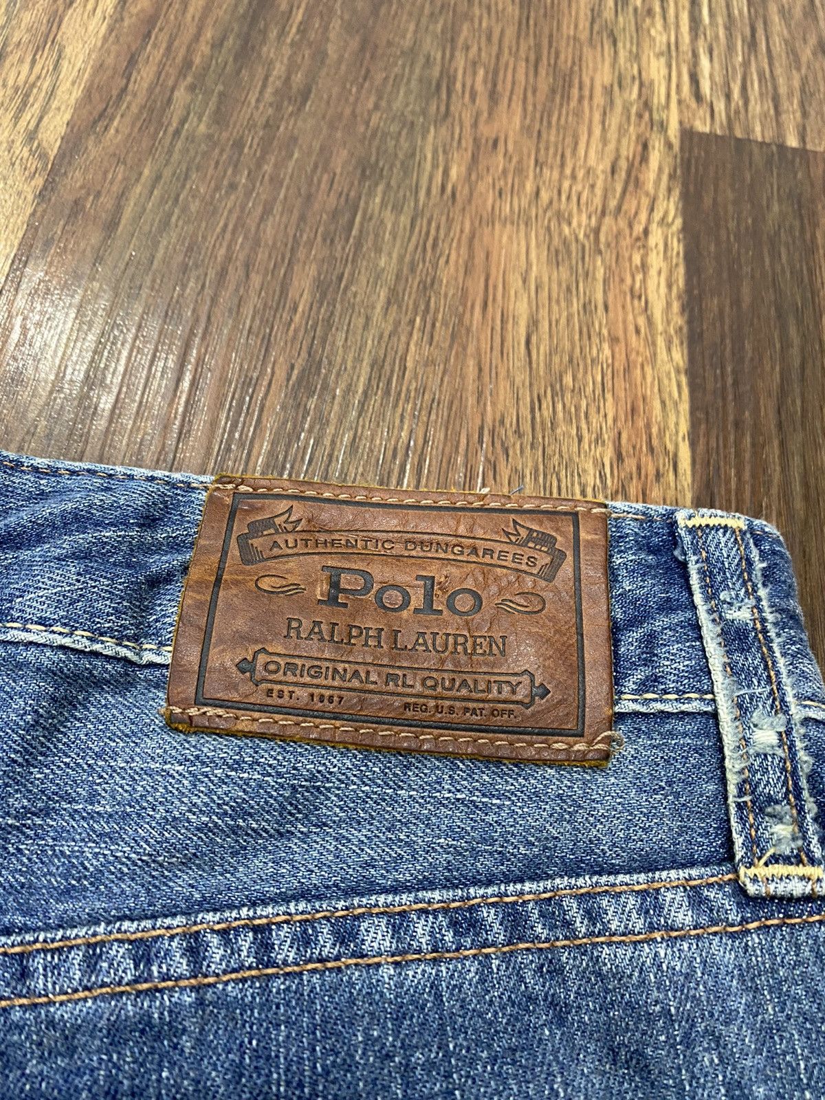 Polo Ralph Lauren POLO RALPH LAUREN Distressed Jeans Size US 27 - 5 Thumbnail