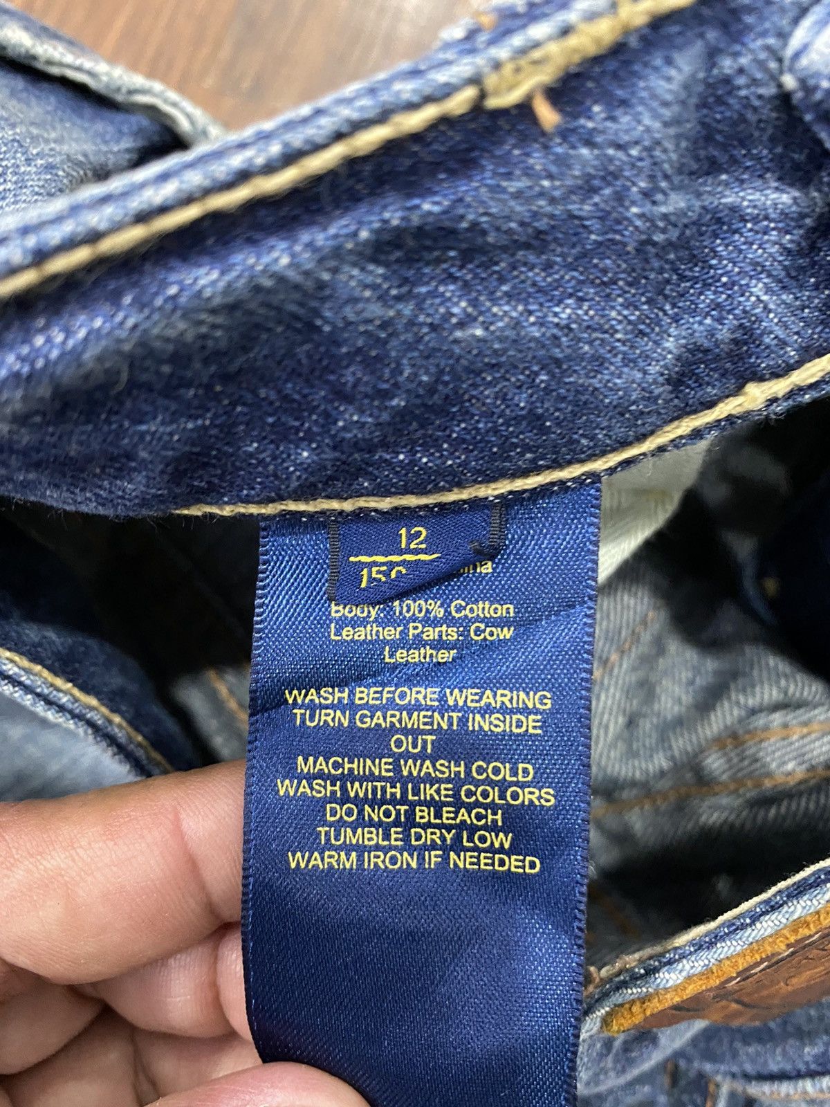 Polo Ralph Lauren POLO RALPH LAUREN Distressed Jeans Size US 27 - 6 Thumbnail