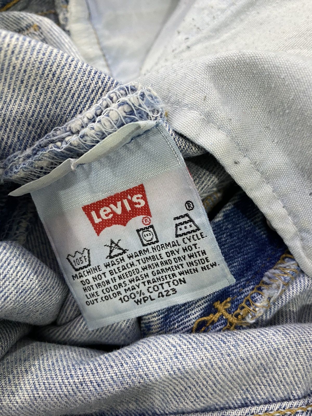 Levi's × Levi's Vintage Clothing × Vintage size 35x31.5 vintage levi's 501 90s made in USA Size US 35 - 6 Thumbnail