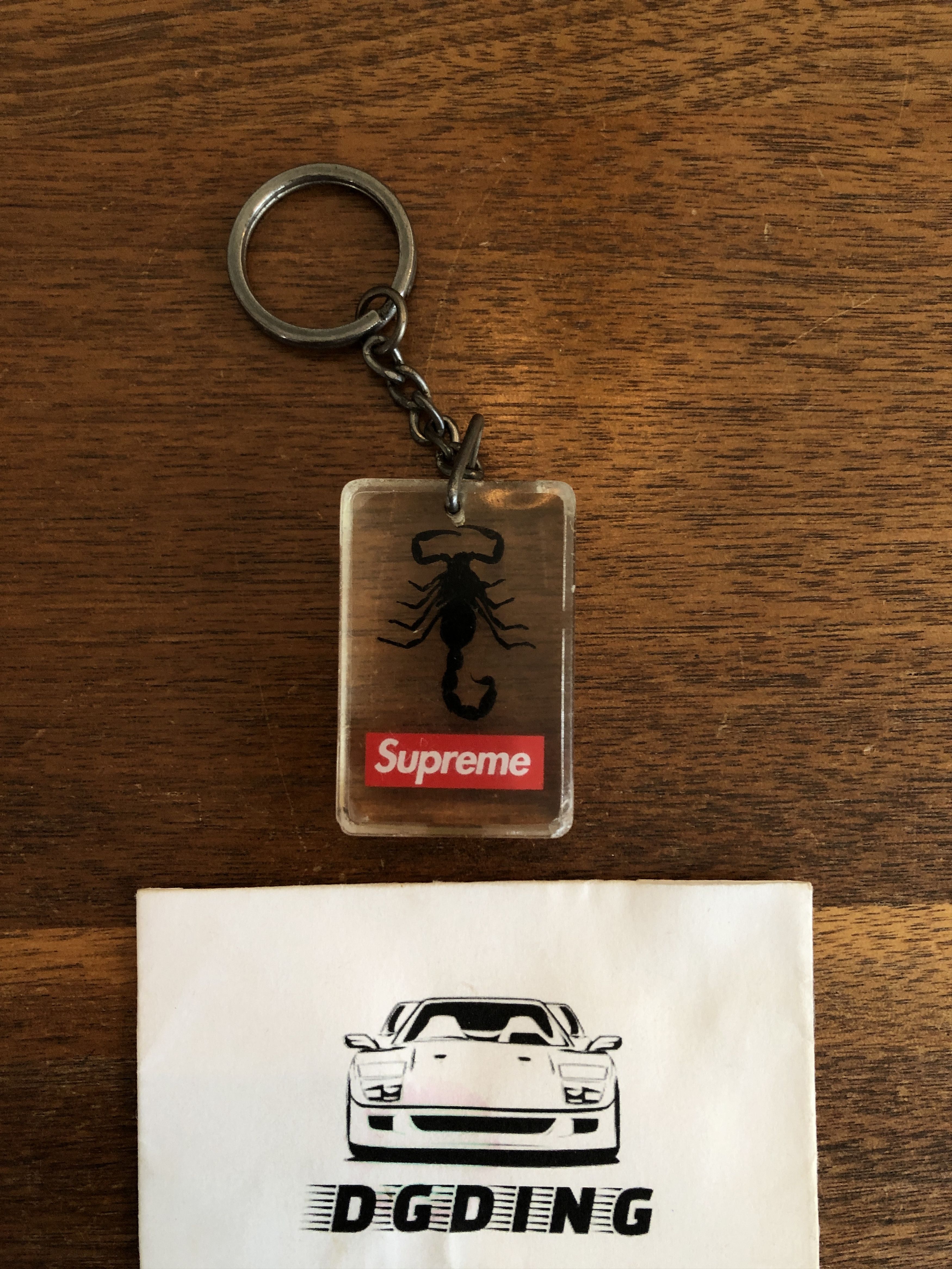 Supreme on sale scorpion keychain