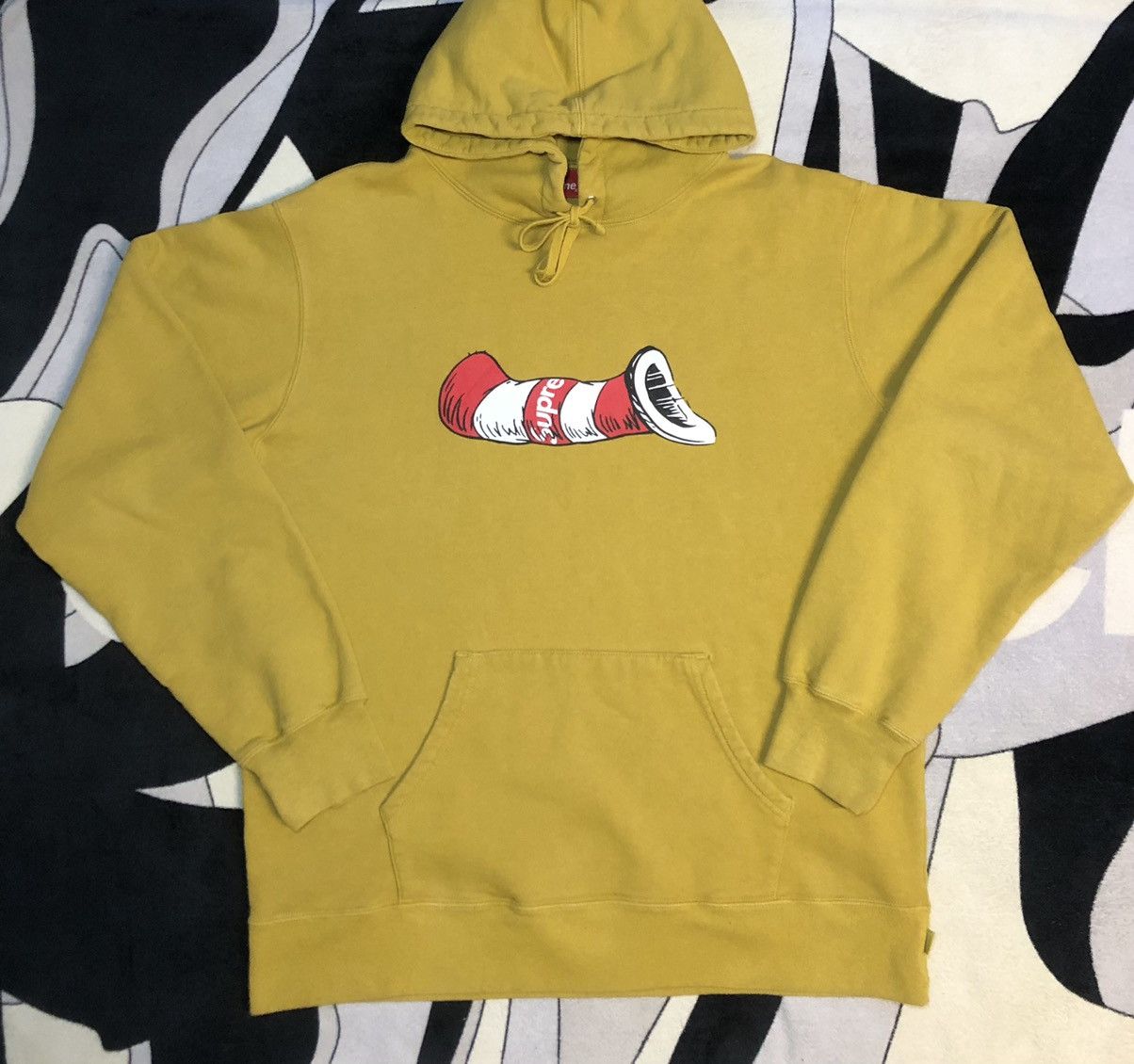 Supreme Cat In The Hat Hoodie Grailed