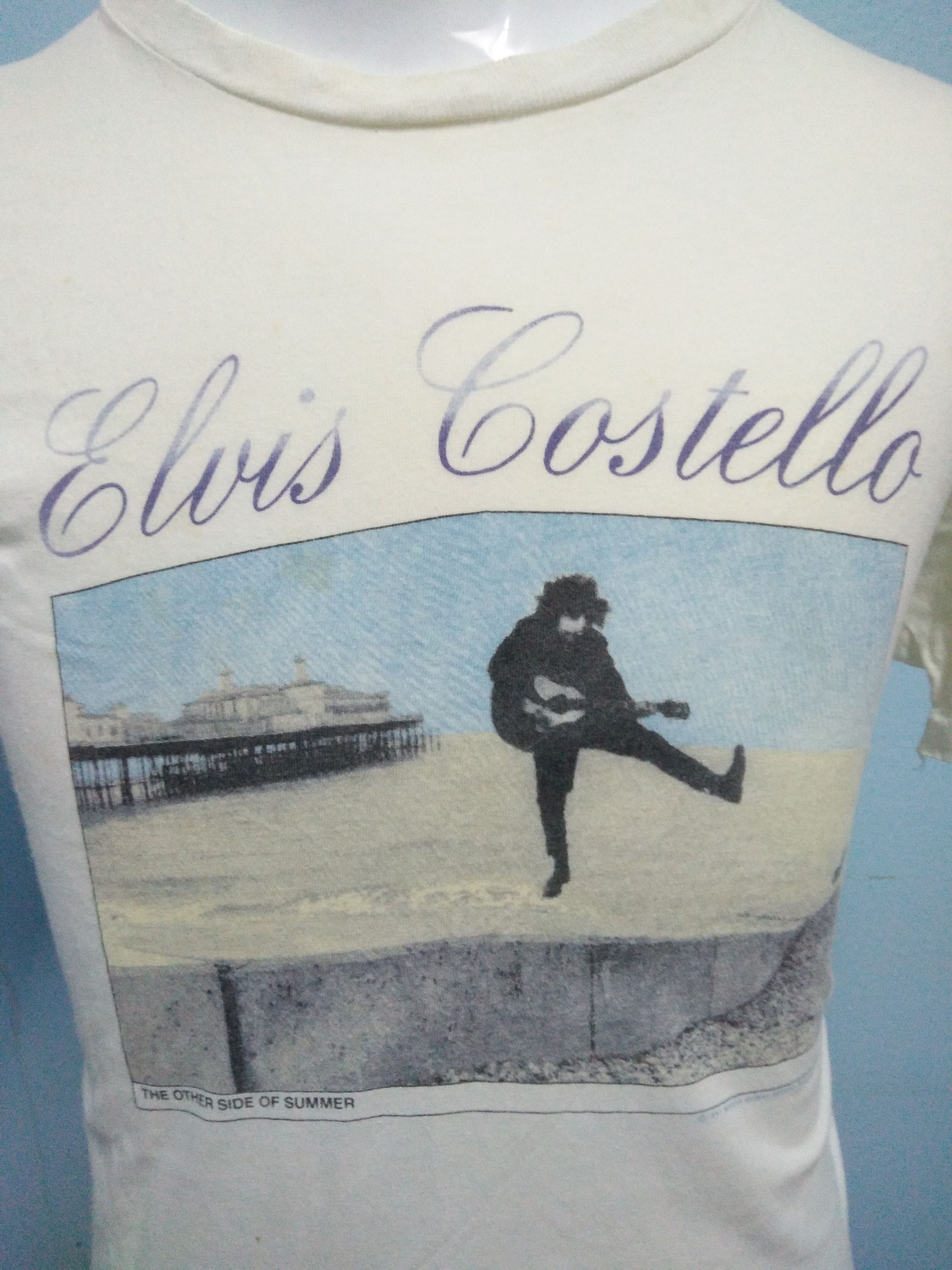 Band Tees × Vintage Vintage Elvis Castello IN The Rude 5 tshirt Size US M / EU 48-50 / 2 - 2 Thumbnail