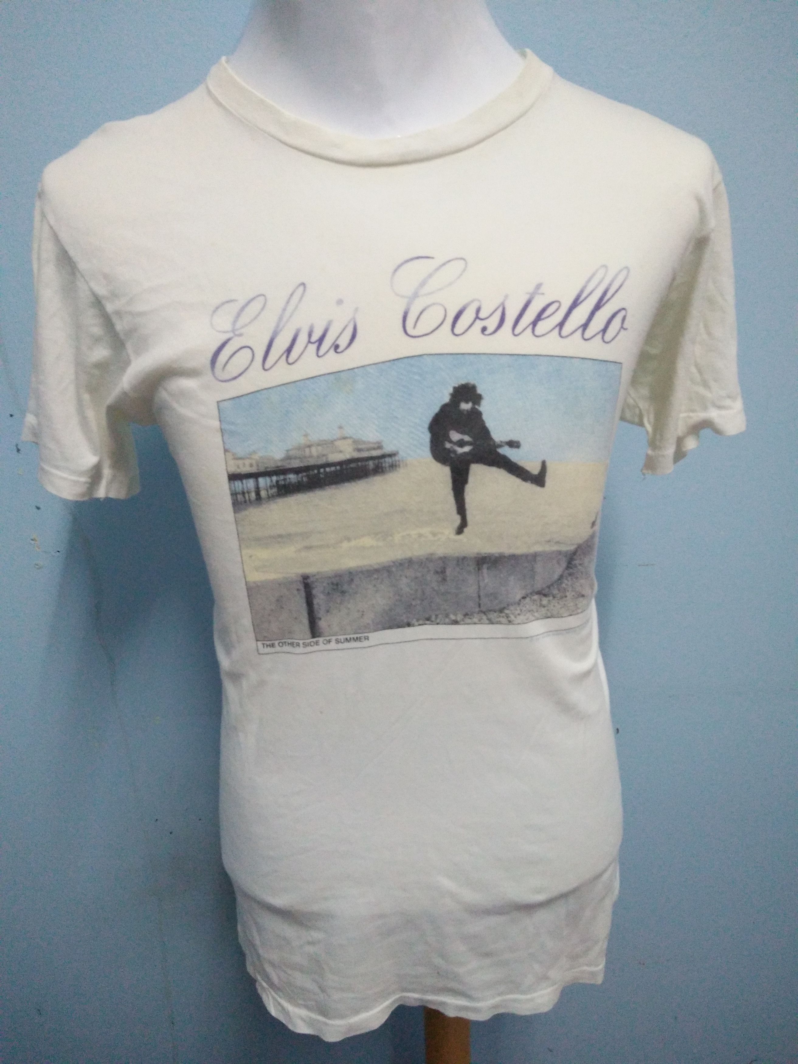 Band Tees × Vintage Vintage Elvis Castello IN The Rude 5 tshirt Size US M / EU 48-50 / 2 - 1 Thumbnail