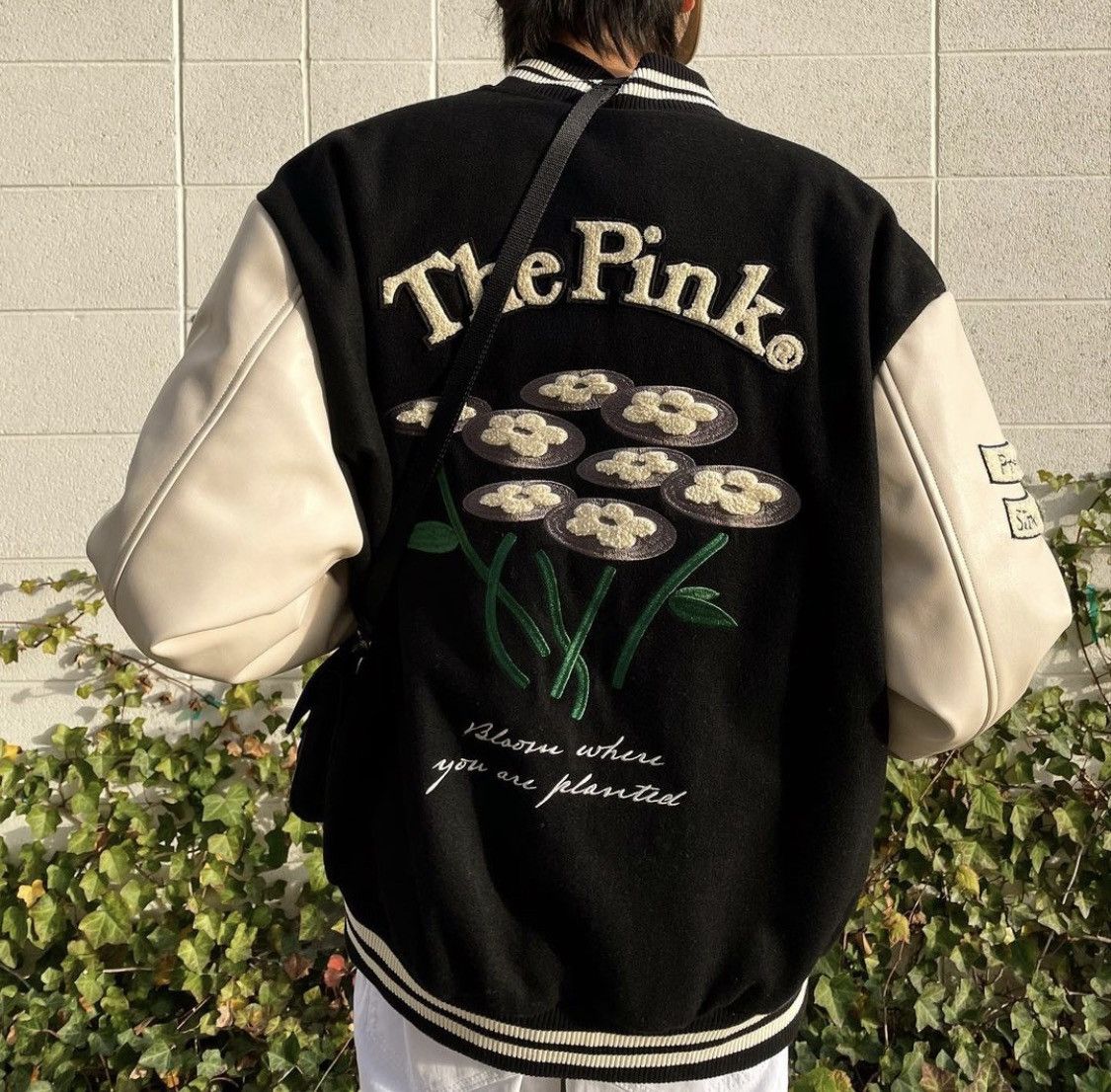 ジャケット・アウター VANDY THE PINK VARSITY JACKET L Vandy The Pink VTP WORLDWIDE TENNIS CLUB Varsity Jacket