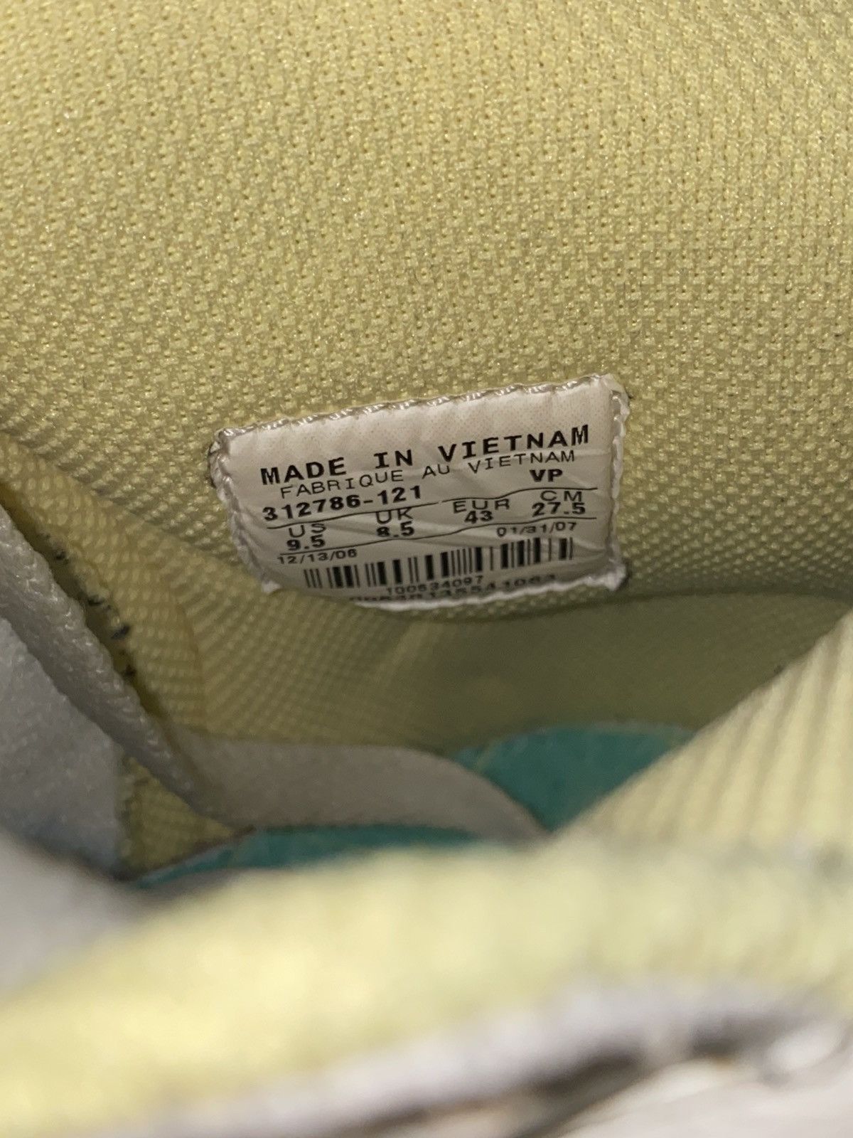 Nike Dunk High Premium Sail | Tweed-Azure Size US 9.5 / EU 42-43 - 4 Thumbnail