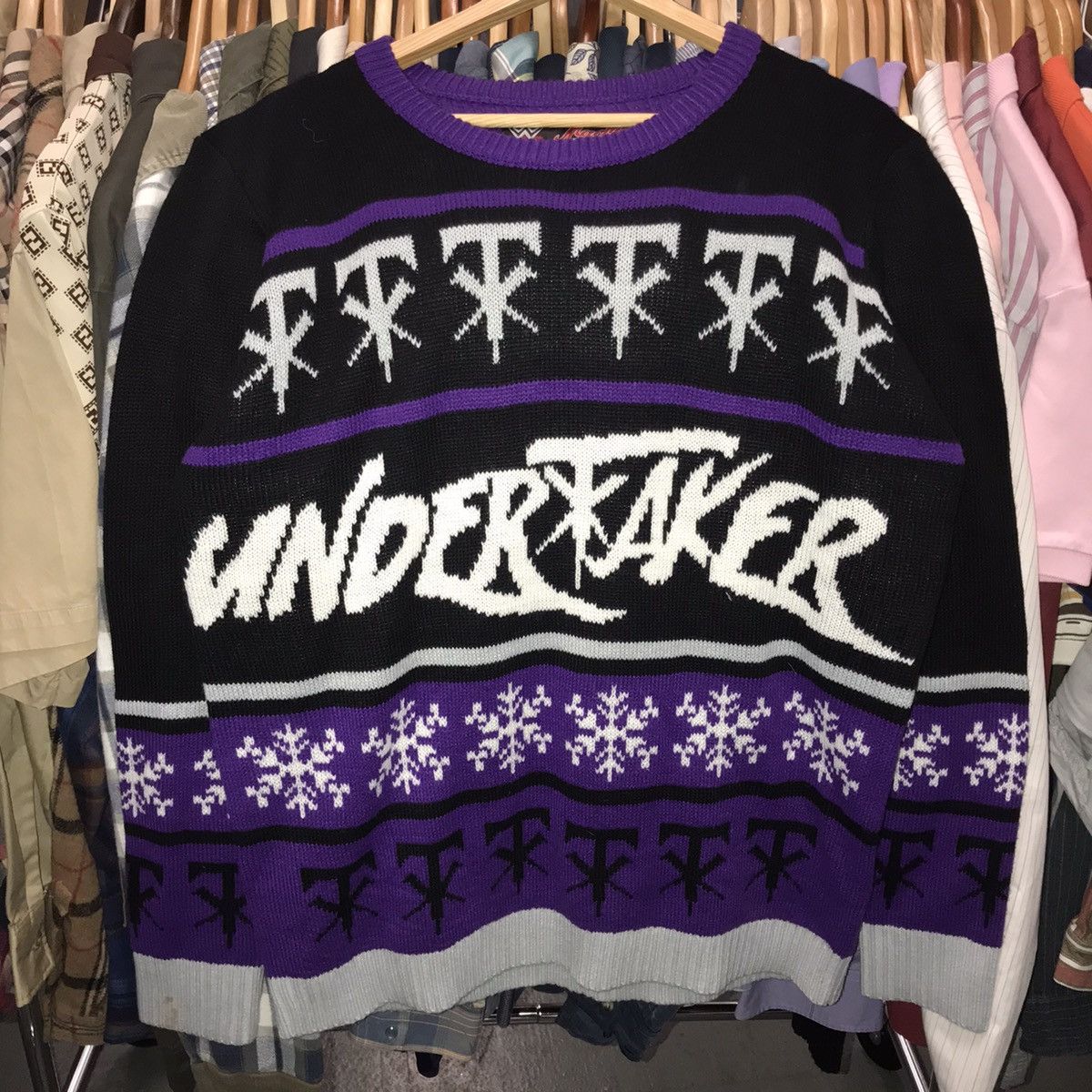 Undertaker WWE Knit Sweater