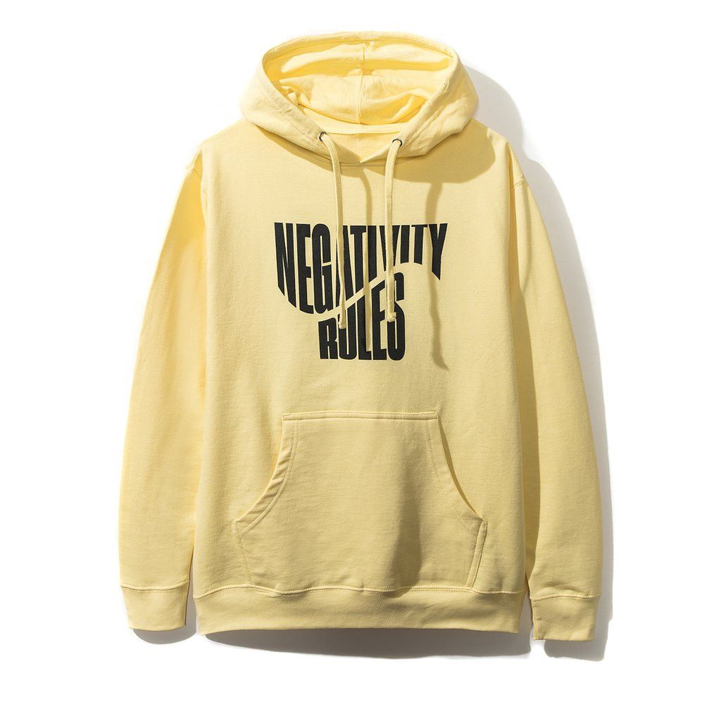 Anti Social Social Club Negativity Rules Hoodie | Grailed