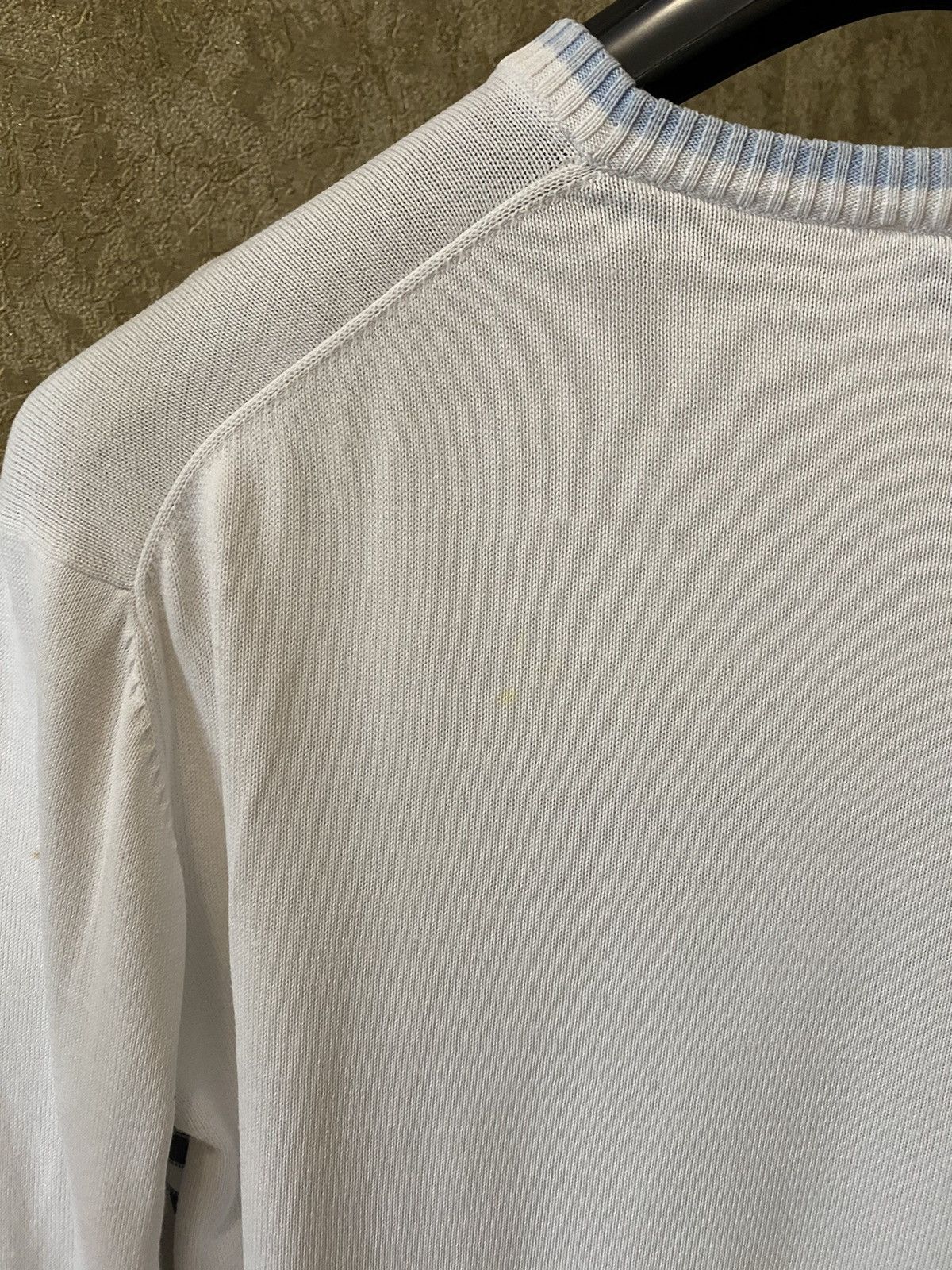 Vintage × Yves Saint Laurent Yves Saint Laurent Knitwear Sweater Big Logo Size US M / EU 48-50 / 2 - 11 Thumbnail