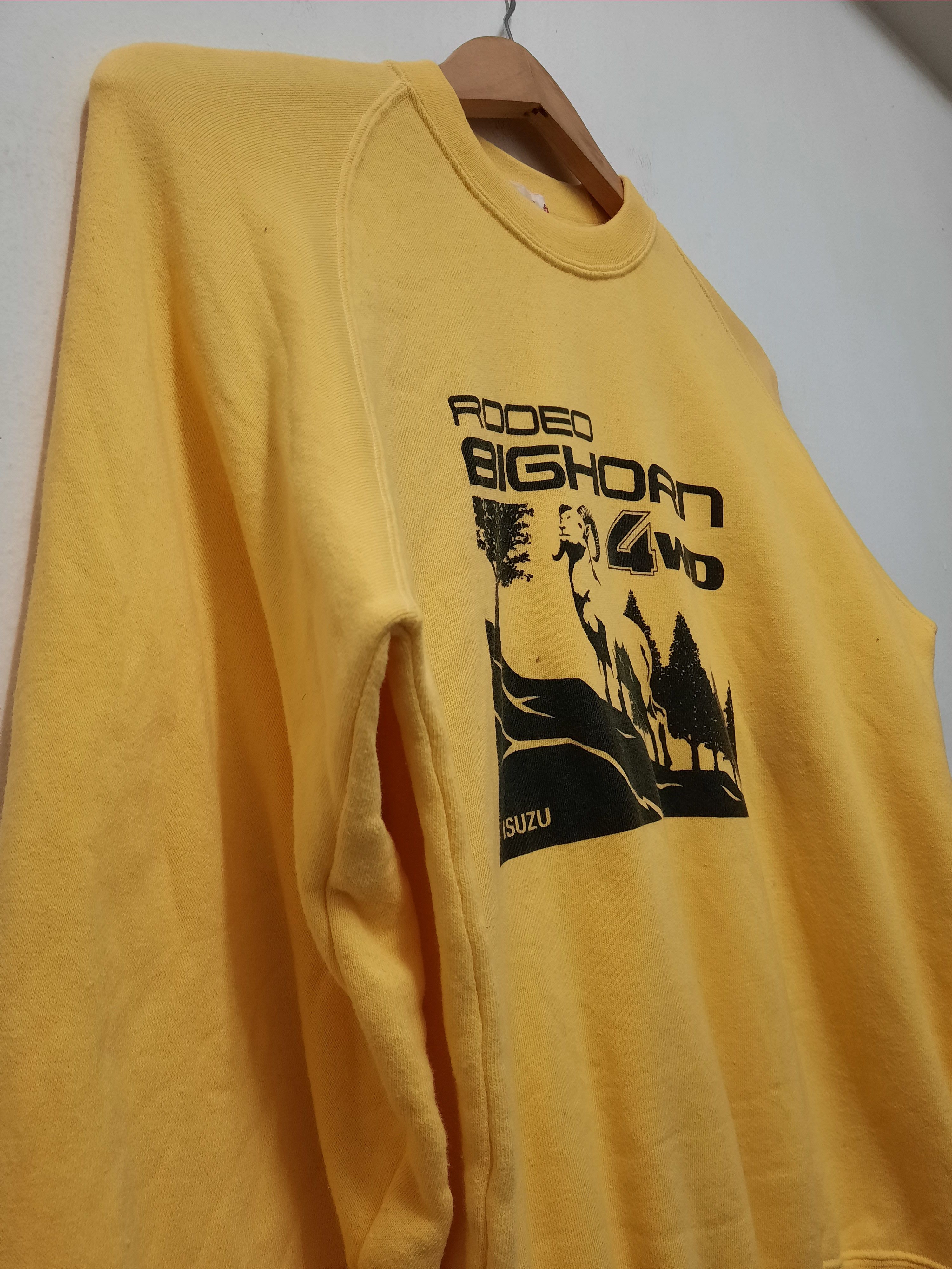 Japanese Brand VINTAGE ISUZU RODEO BIGHORN 4WD CREWNECK Size US S / EU 44-46 / 1 - 3 Thumbnail