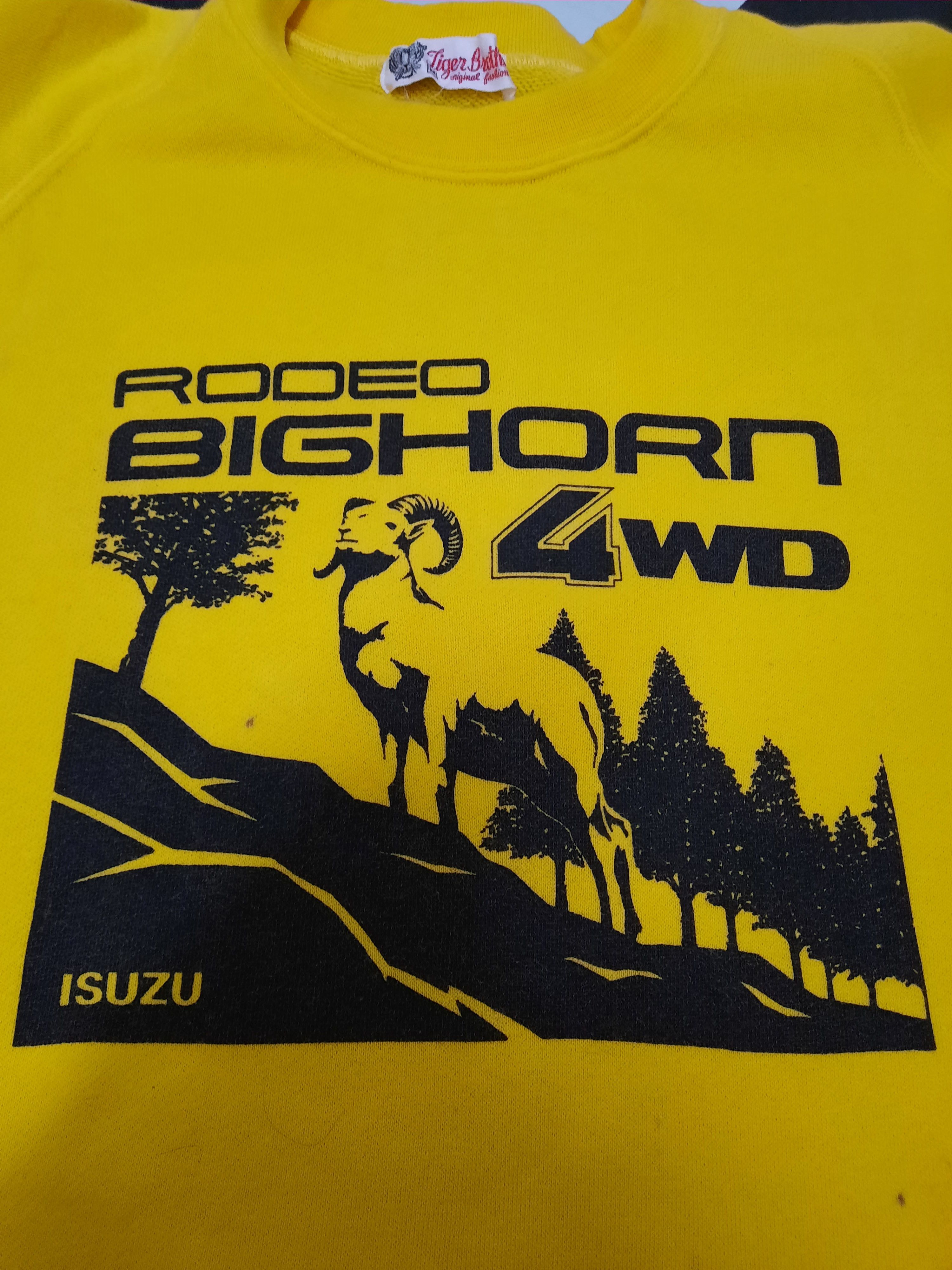 Japanese Brand VINTAGE ISUZU RODEO BIGHORN 4WD CREWNECK Size US S / EU 44-46 / 1 - 5 Thumbnail