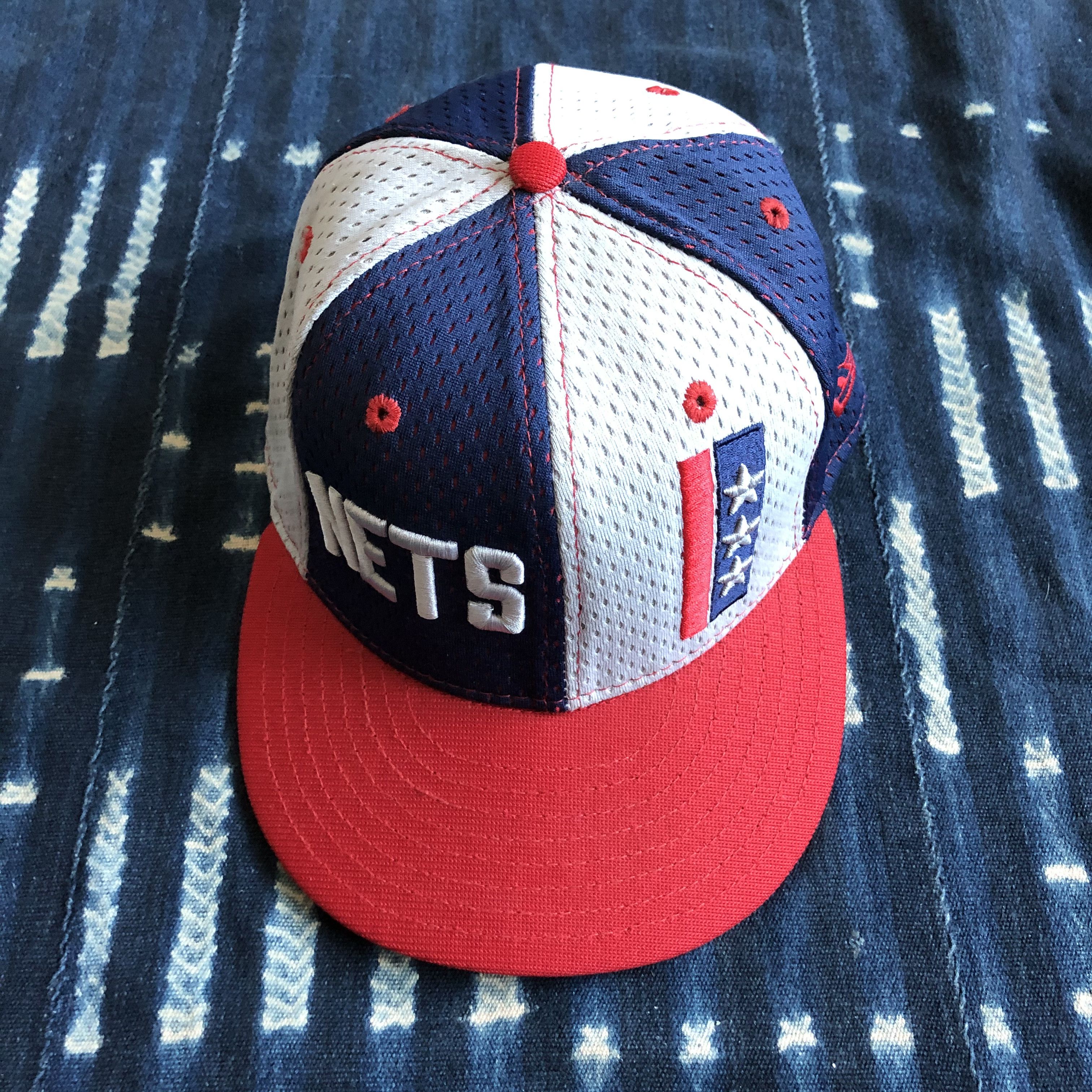 NBA × New Era × Rhude Vintage NBA NJ Nets New Era Cap 1/4 7 Size ONE SIZE - 1 Thumbnail
