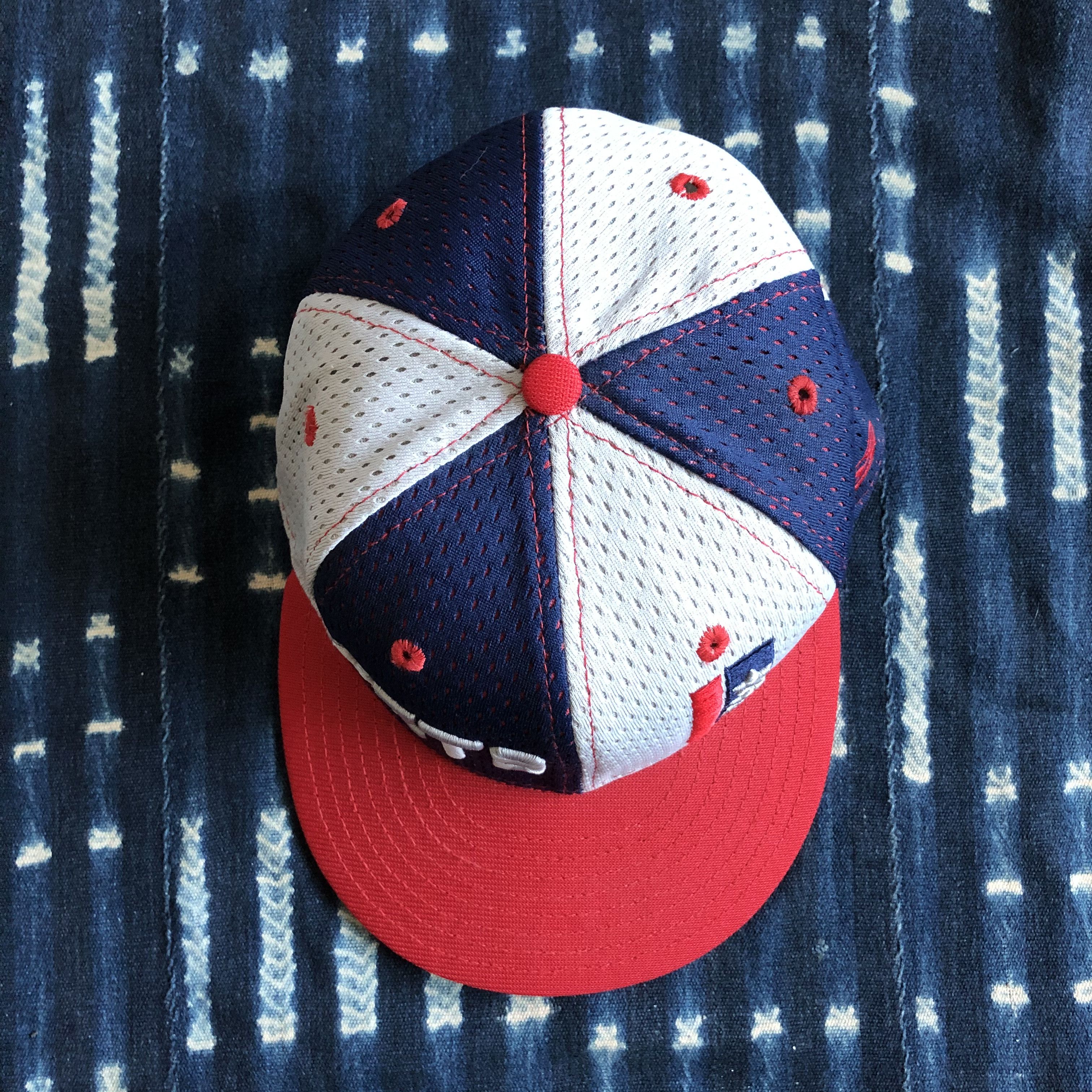 NBA × New Era × Rhude Vintage NBA NJ Nets New Era Cap 1/4 7 Size ONE SIZE - 2 Thumbnail