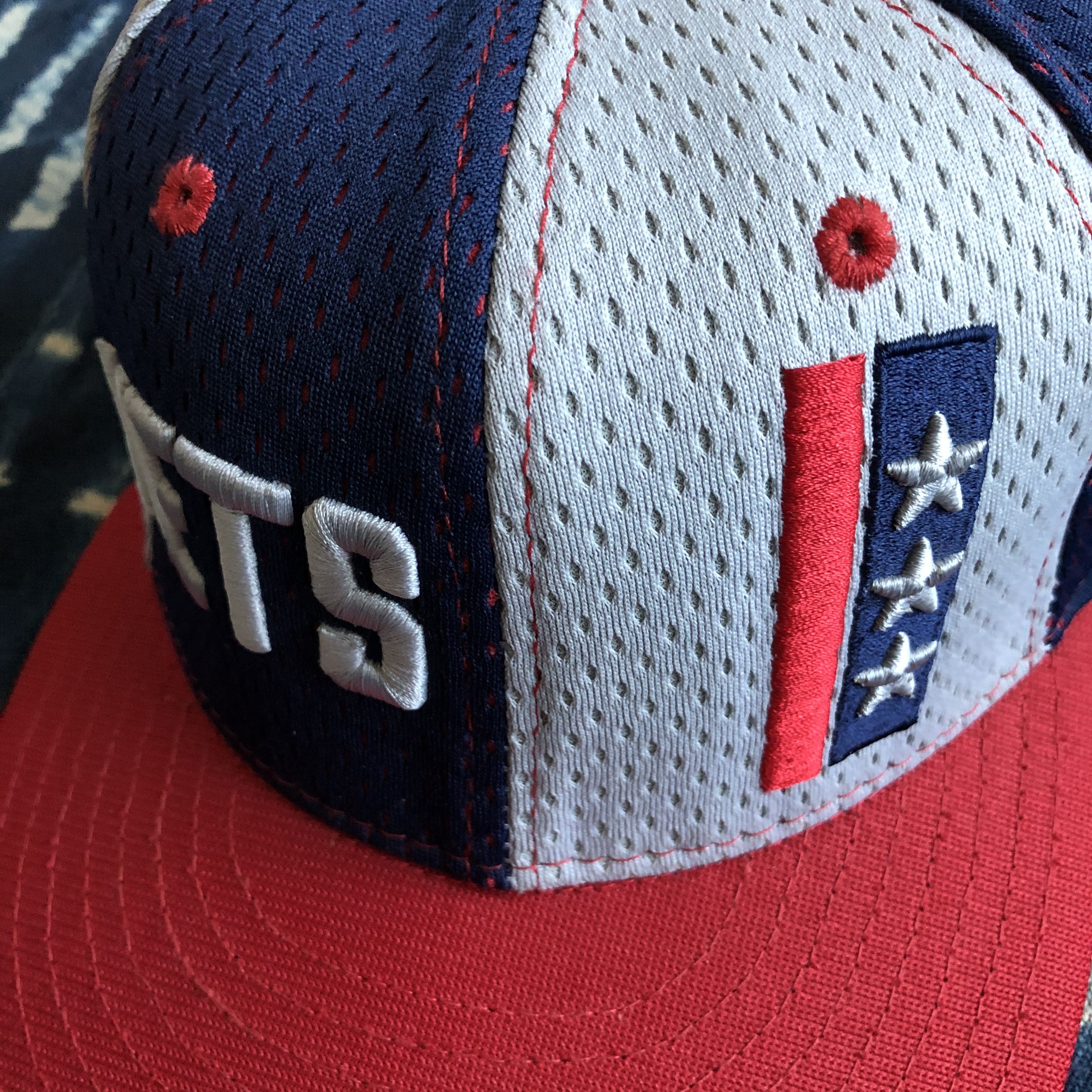 NBA × New Era × Rhude Vintage NBA NJ Nets New Era Cap 1/4 7 Size ONE SIZE - 3 Thumbnail
