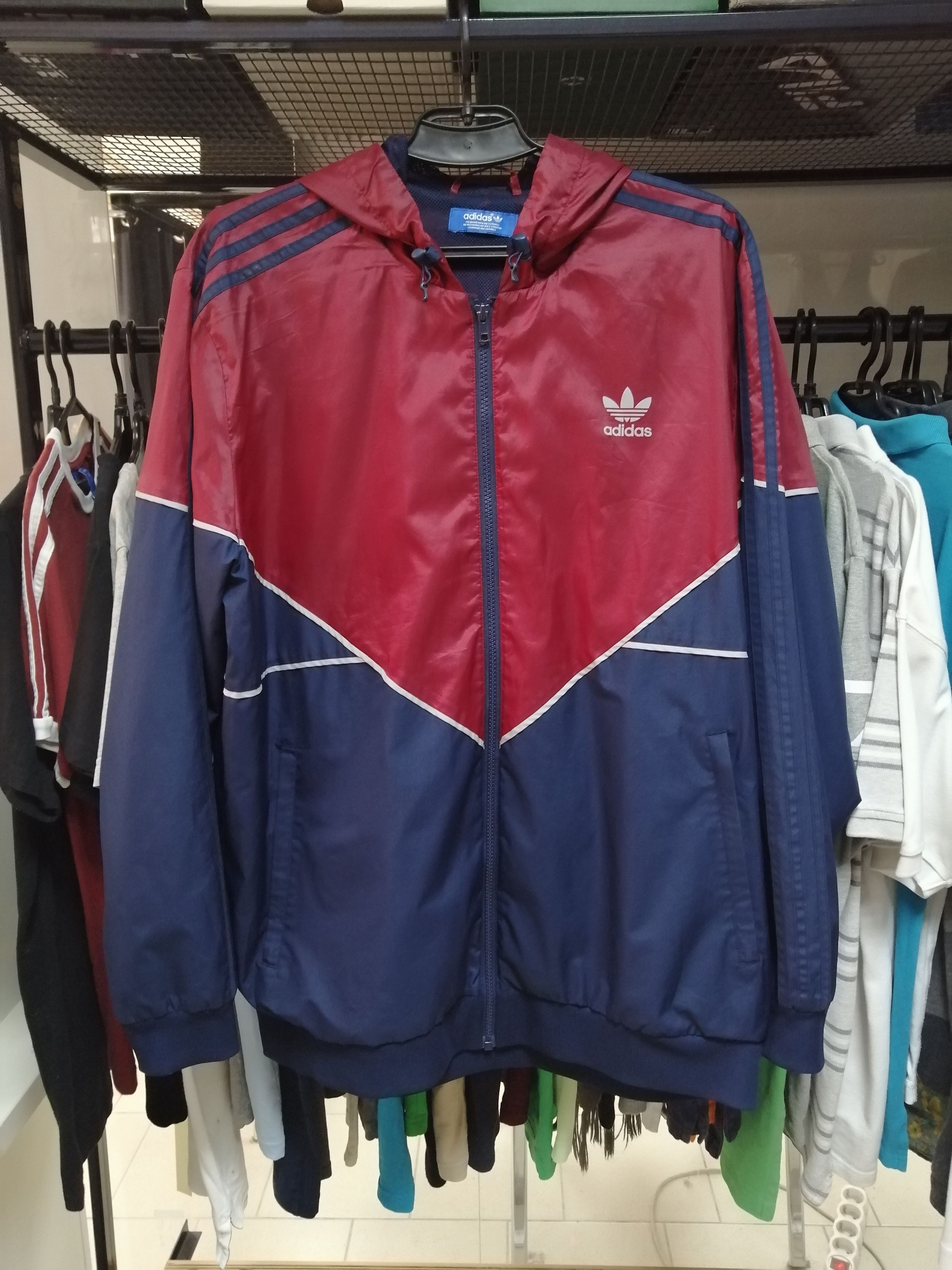 Adidas Adidas vintage windrunner Size US M / EU 48-50 / 2 - 1 Thumbnail