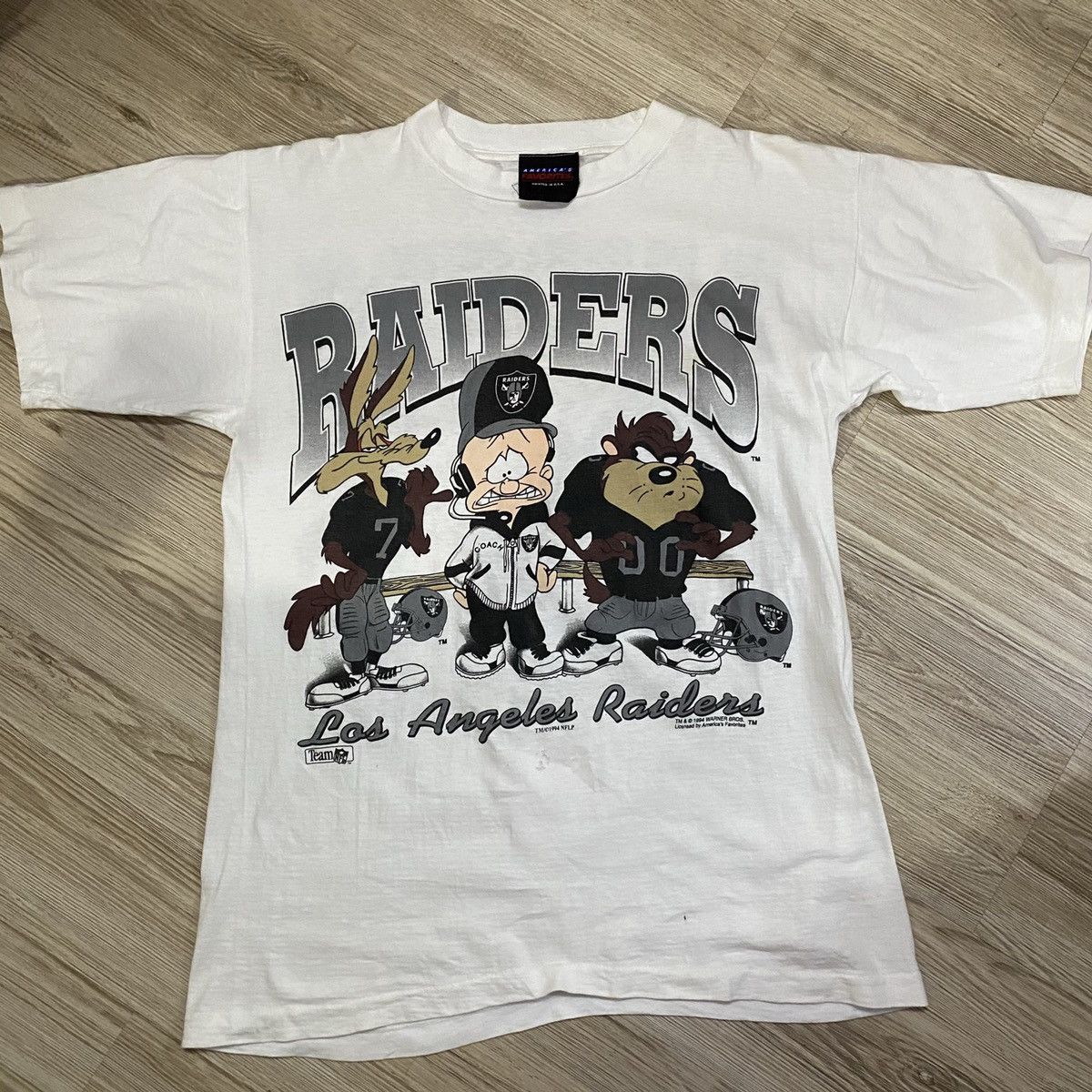 NFL × Vintage × Warner Bros VTG RAIDERS X LOONEY TUNES