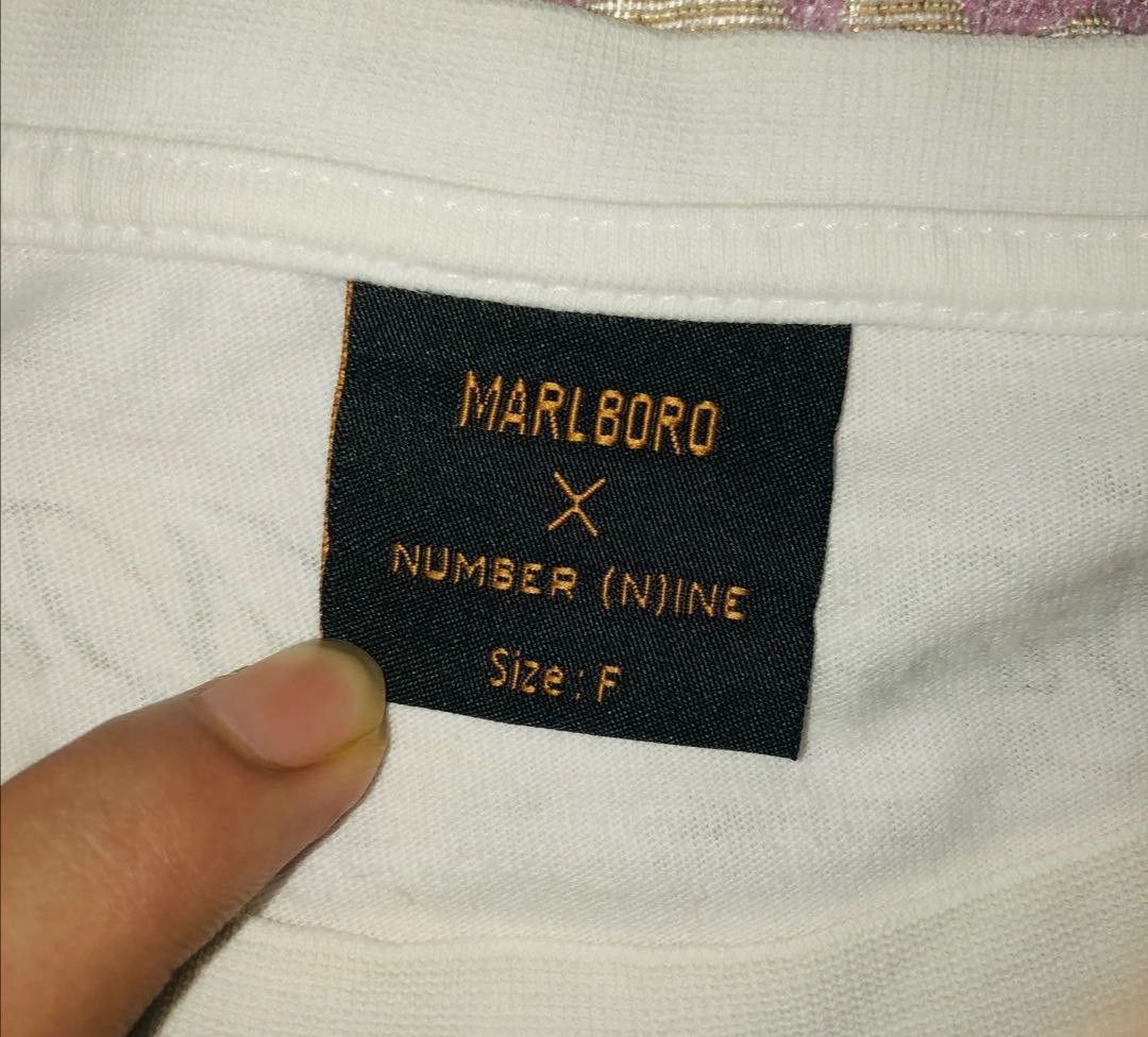 Marlboro × Number (N)ine × Vintage 🔥 Vintage Number (N)ine White T-shirt Size US M / EU 48-50 / 2 - 4 Thumbnail