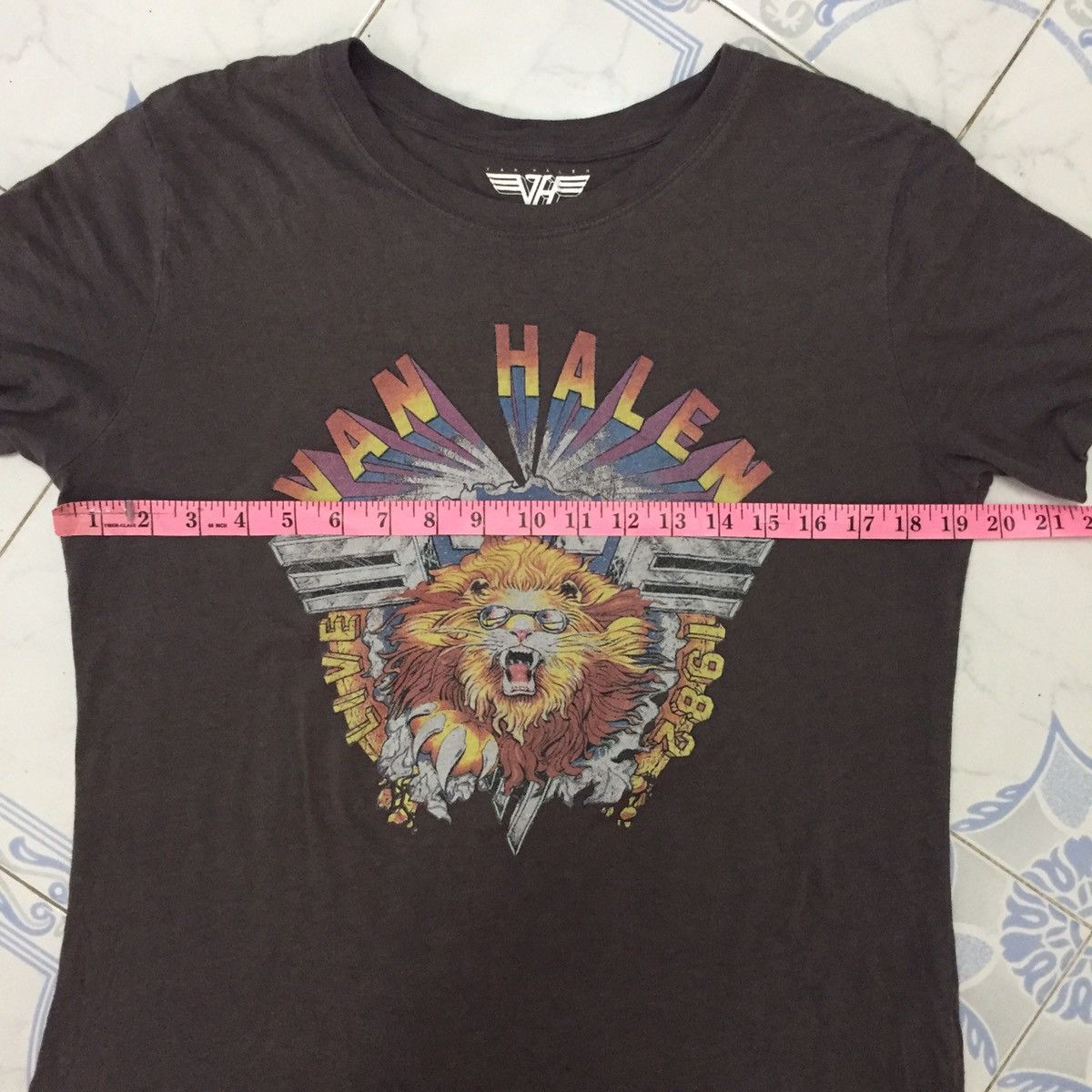 Band Tees Van Halen Copyrights 2016 Tee by GU Size US S / EU 44-46 / 1 - 12 Thumbnail