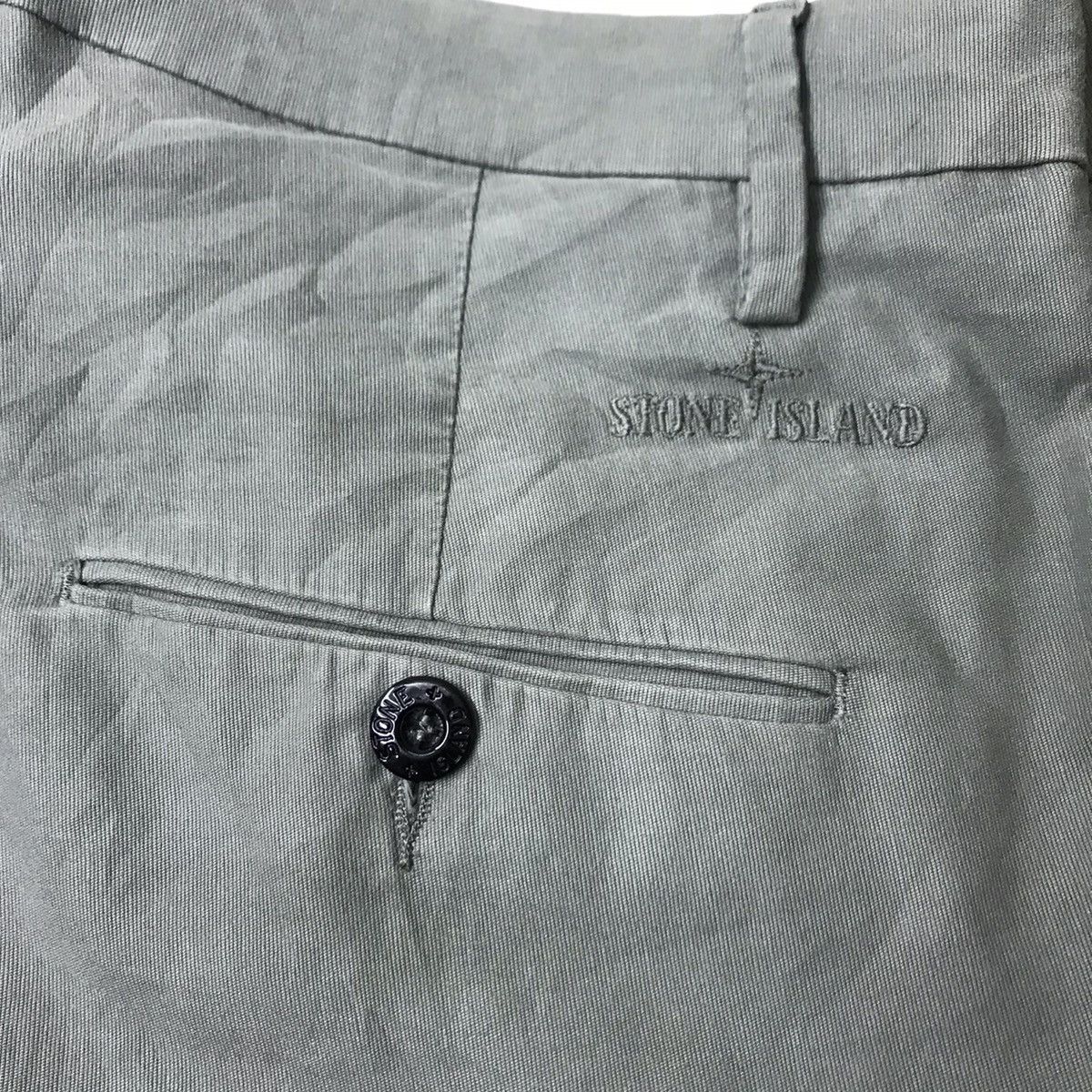 Stone Island Stone Island Trouser Slim Fit Army Green ‘1939355 Size US 33 - 13 Thumbnail
