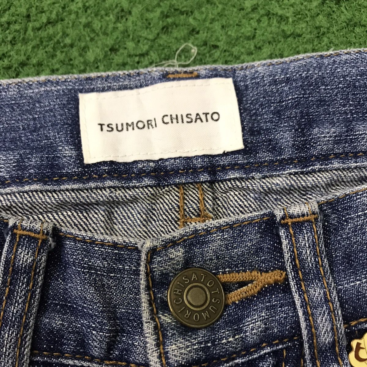Tsumori Chisato Tsumori Chisato Denim Art Mermaid Patchwork Size US 30 / EU 46 - 16 Thumbnail