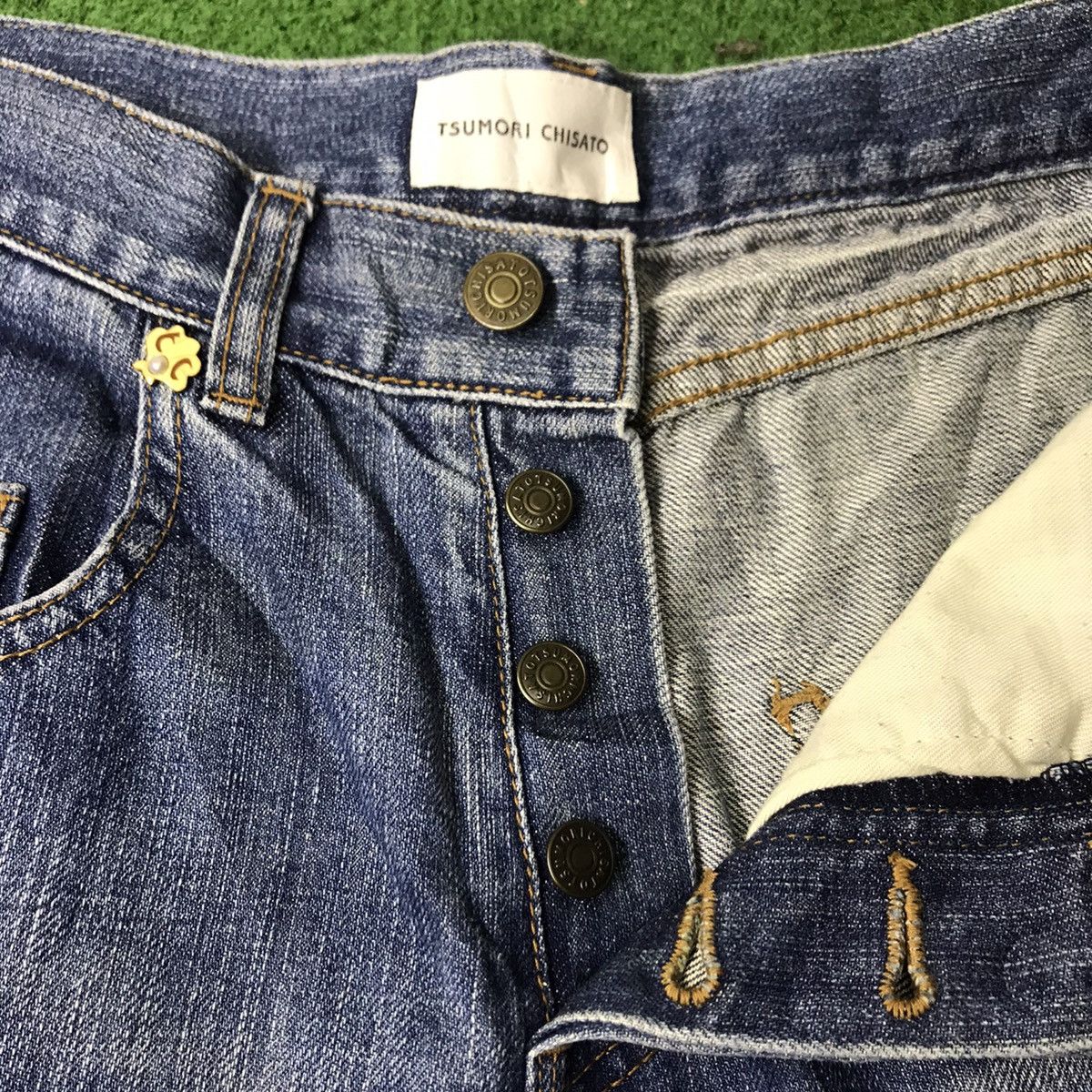 Tsumori Chisato Tsumori Chisato Denim Art Mermaid Patchwork Size US 30 / EU 46 - 17 Thumbnail