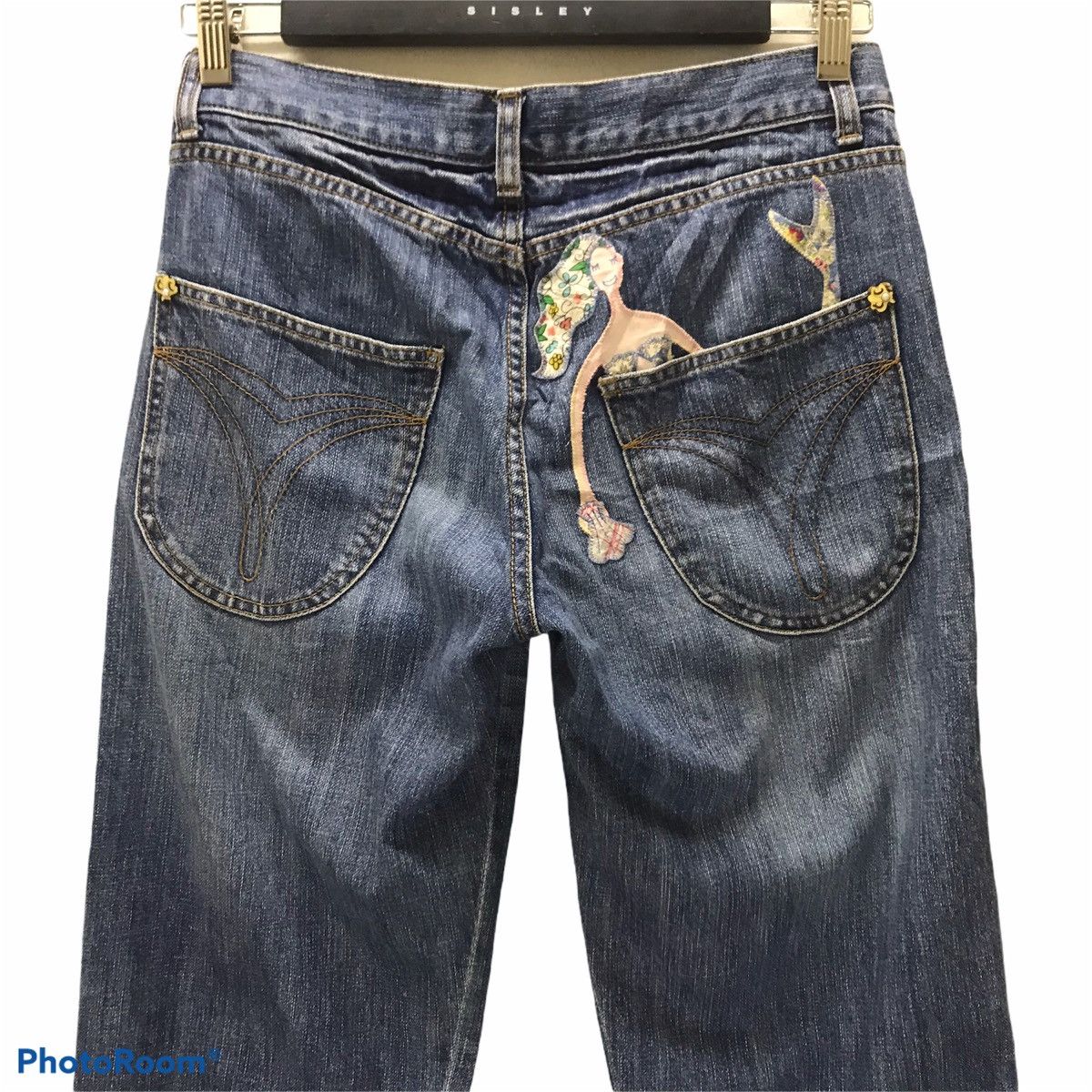 Tsumori Chisato Tsumori Chisato Denim Art Mermaid Patchwork Size US 30 / EU 46 - 10 Thumbnail