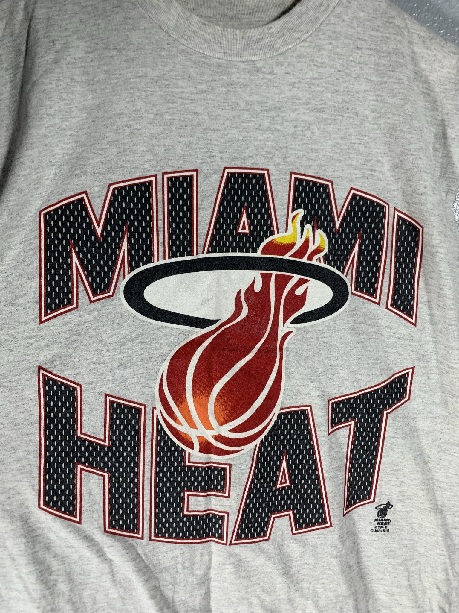 CSA × NBA × Vintage 1990s CSA Nutmeg NBA Miami Heat Tank Sleeveless 90s VTG Size US L / EU 52-54 / 3 - 5 Thumbnail