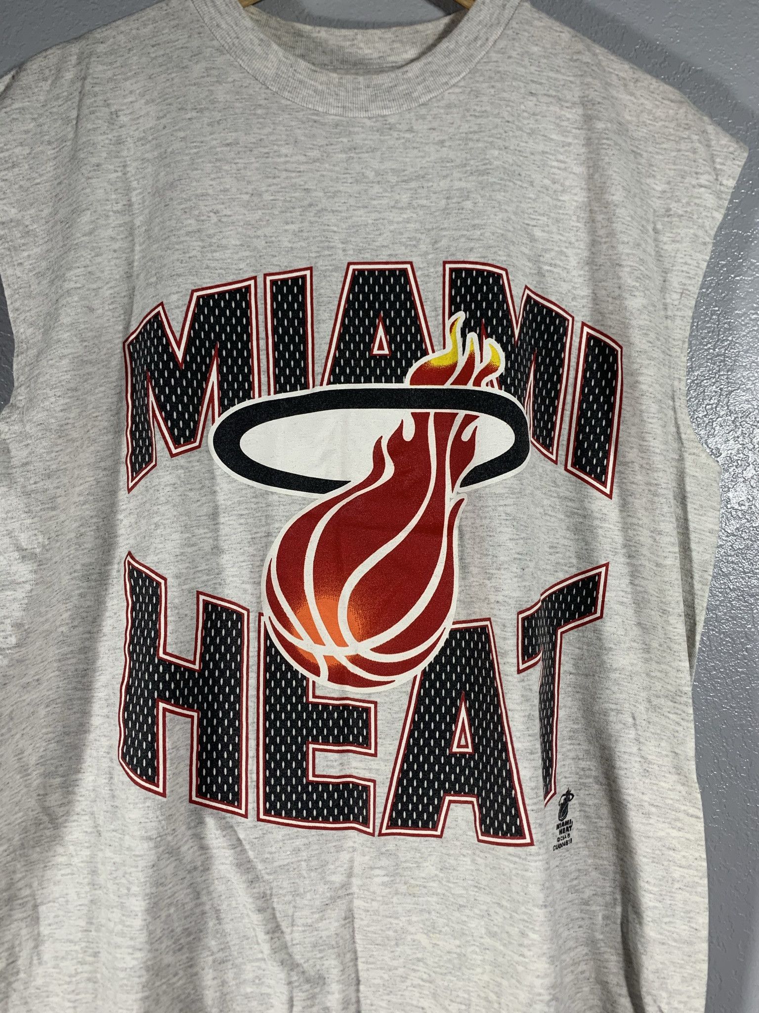 CSA × NBA × Vintage 1990s CSA Nutmeg NBA Miami Heat Tank Sleeveless 90s VTG Size US L / EU 52-54 / 3 - 2 Thumbnail