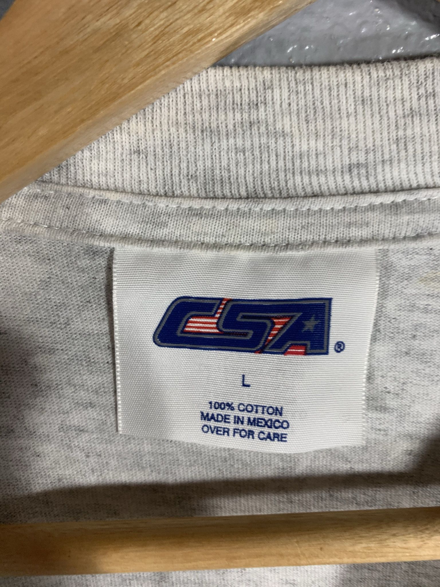 CSA × NBA × Vintage 1990s CSA Nutmeg NBA Miami Heat Tank Sleeveless 90s VTG Size US L / EU 52-54 / 3 - 10 Thumbnail