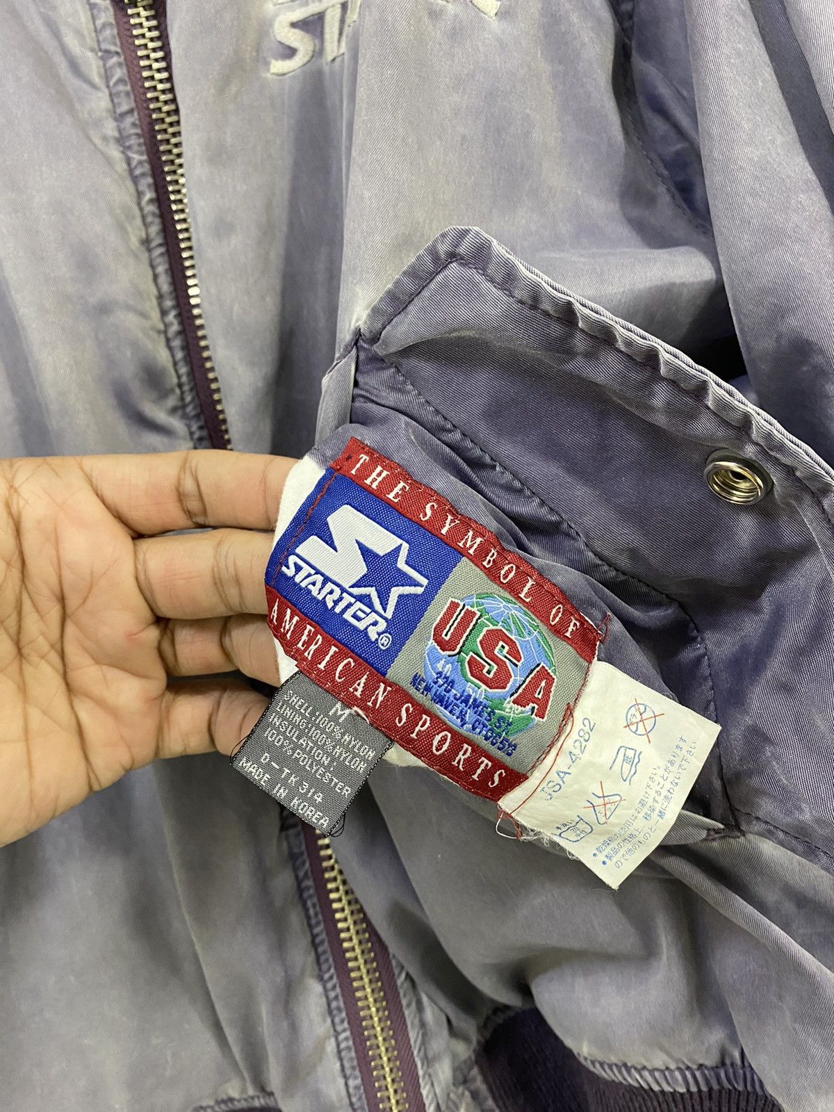 Starter Bomber Jacket USA symbol American Sport Design