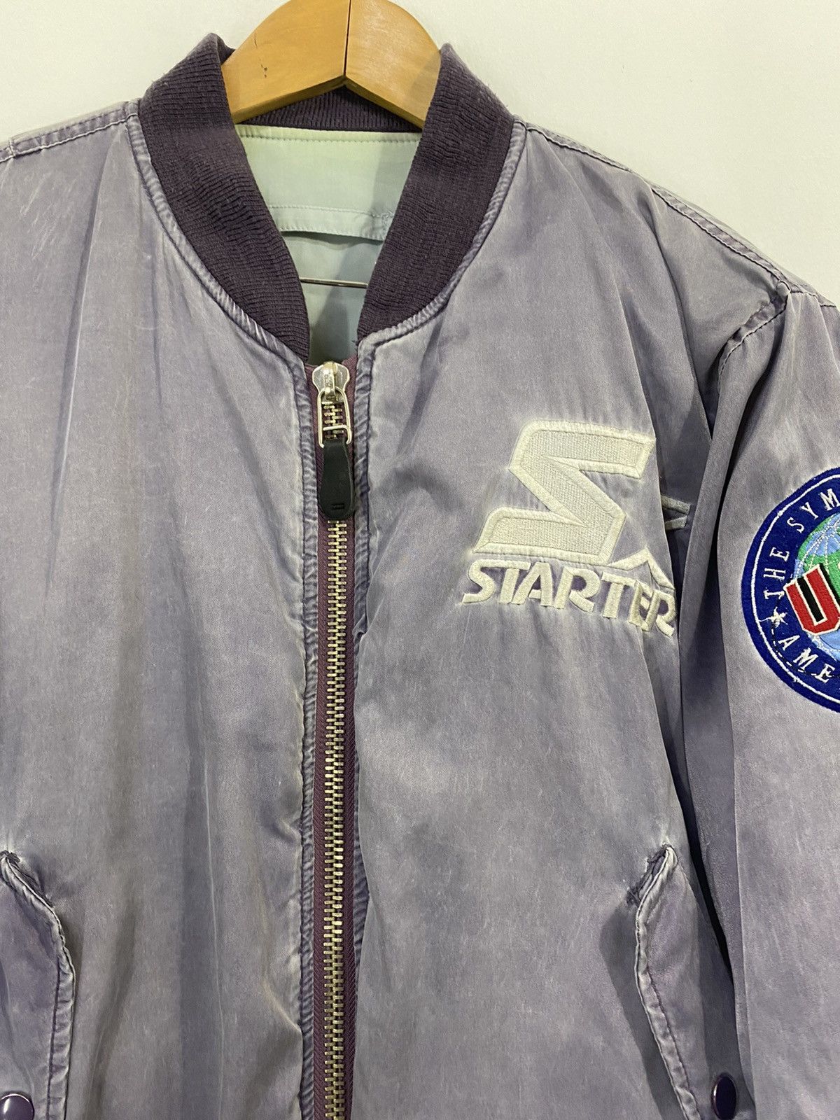 Starter Bomber Jacket USA symbol American Sport Design