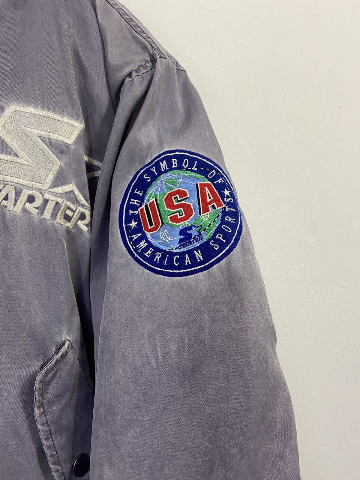 Starter Bomber Jacket USA symbol American Sport Design