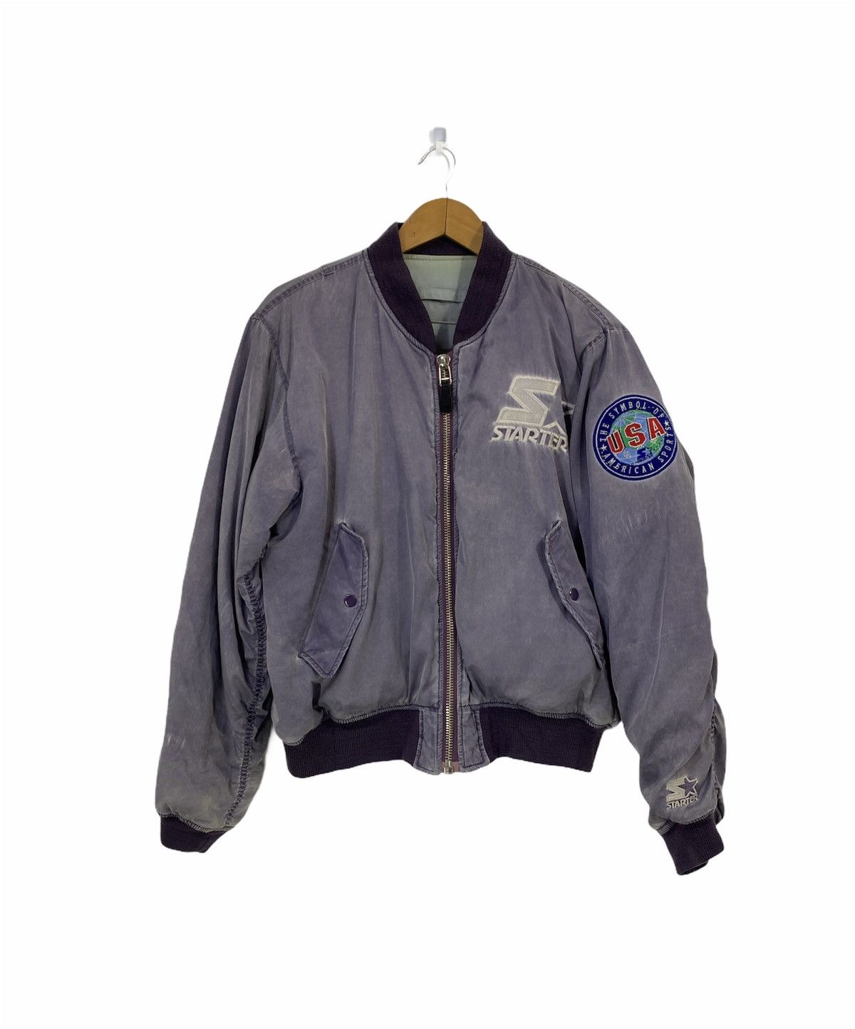 Starter Bomber Jacket USA symbol American Sport Design