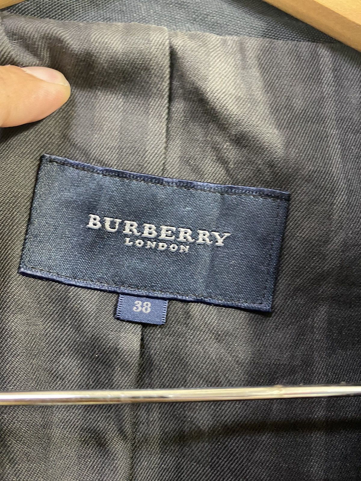 Burberry Burberry Nylon Cotton Jacket Black Color Design Size US XS / EU 42 / 0 - 4 Thumbnail