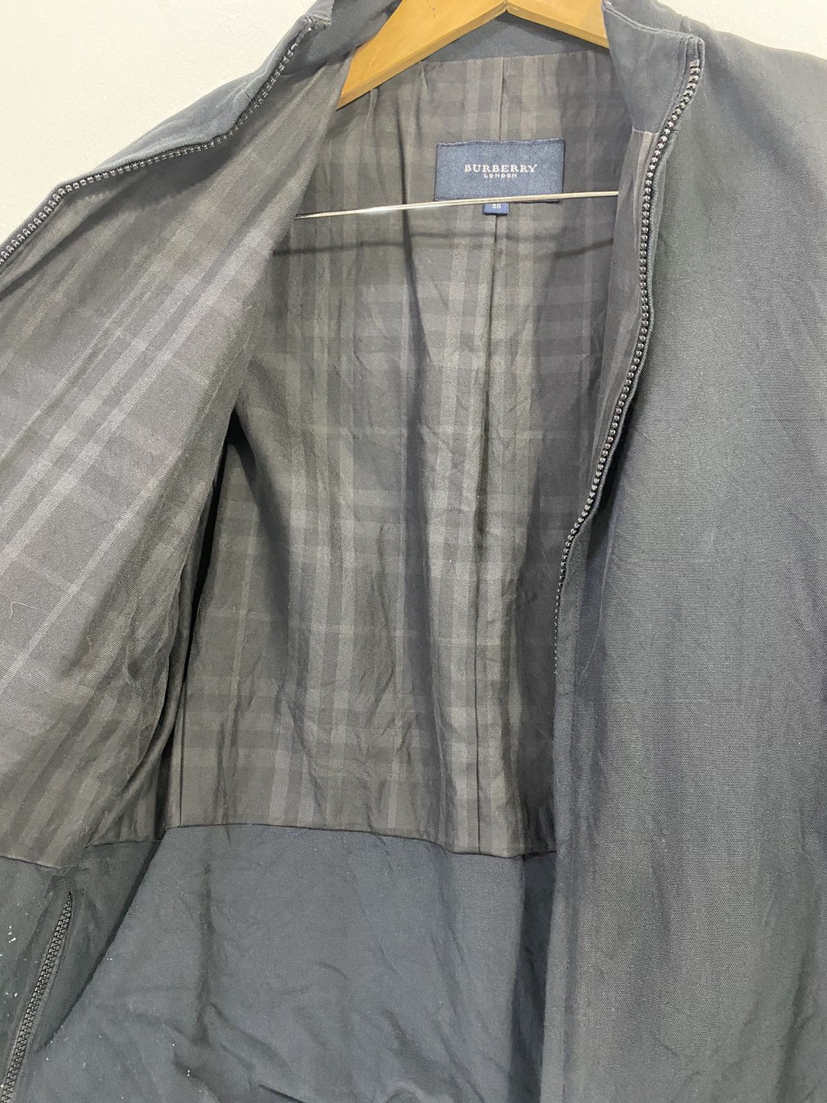 Burberry Burberry Nylon Cotton Jacket Black Color Design Size US XS / EU 42 / 0 - 9 Thumbnail