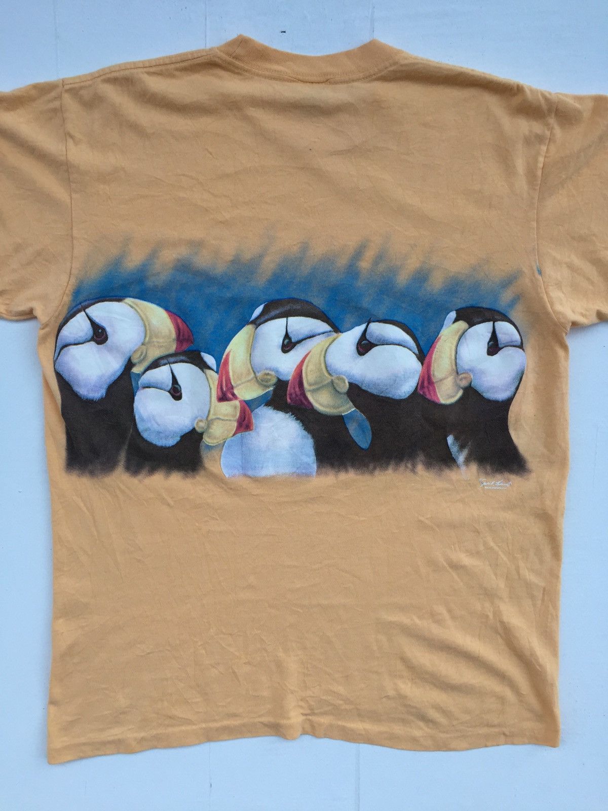 Habitat Vintage Alaska Puffin Tee Shirt Size US L / EU 52-54 / 3 - 9 Thumbnail